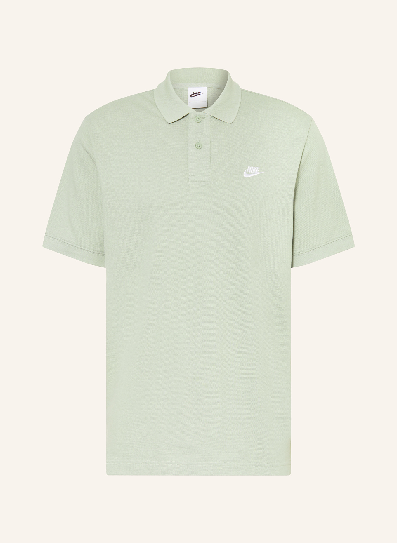 Nike Piqué-Poloshirt CLUB: HELLGRÜN