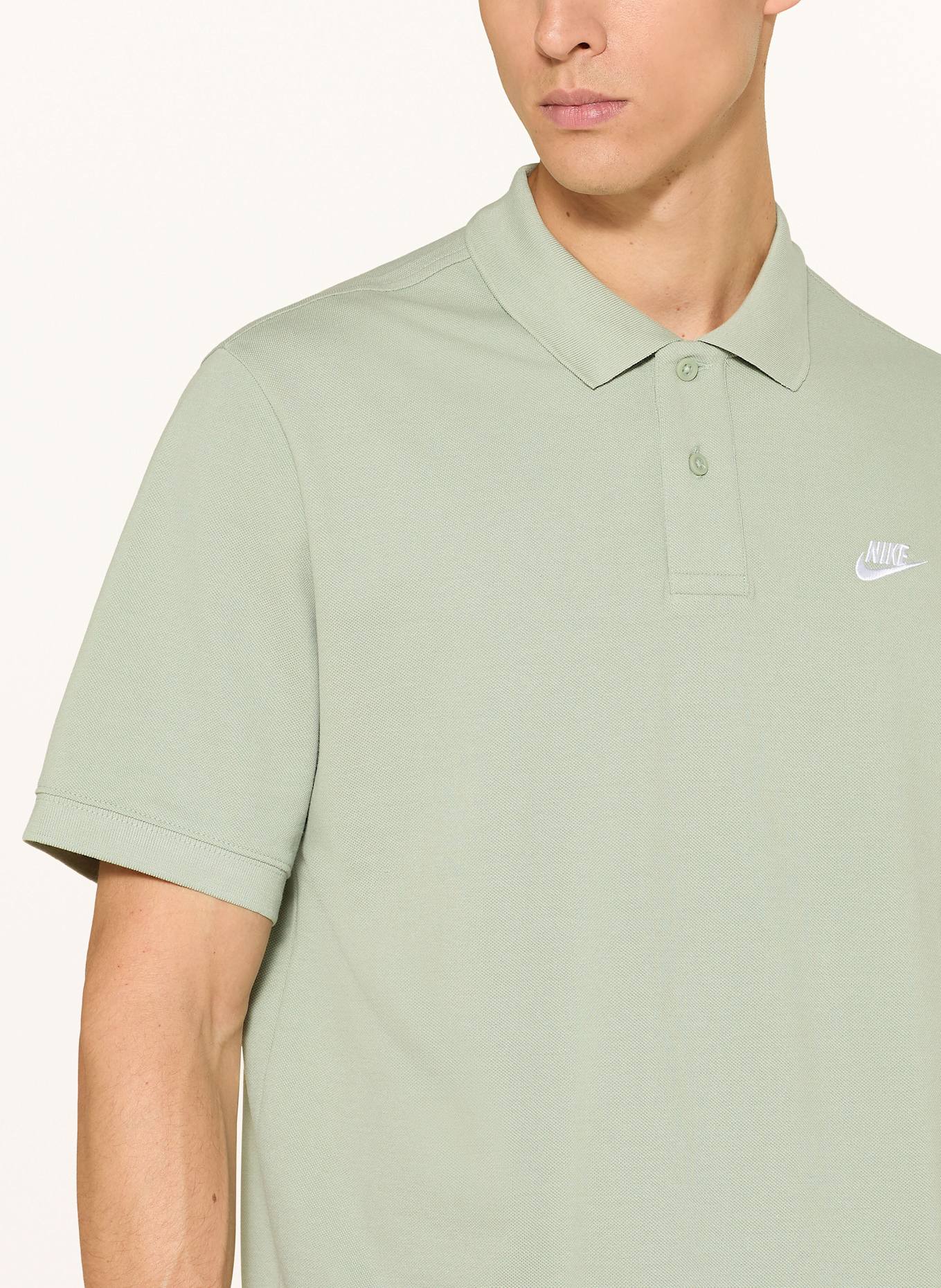 Nike Piqué-Poloshirt CLUB: HELLGRÜN