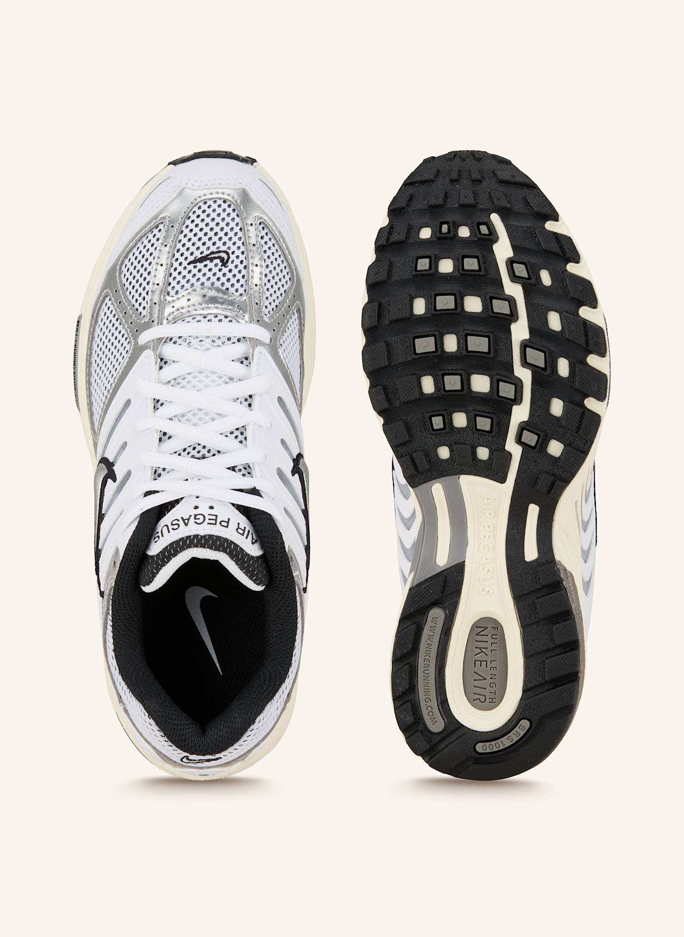 Nike Sneakers AIR PEGASUS 2005: Leggings 7 8 grises de talle alto Luxe de Nike Pro Training