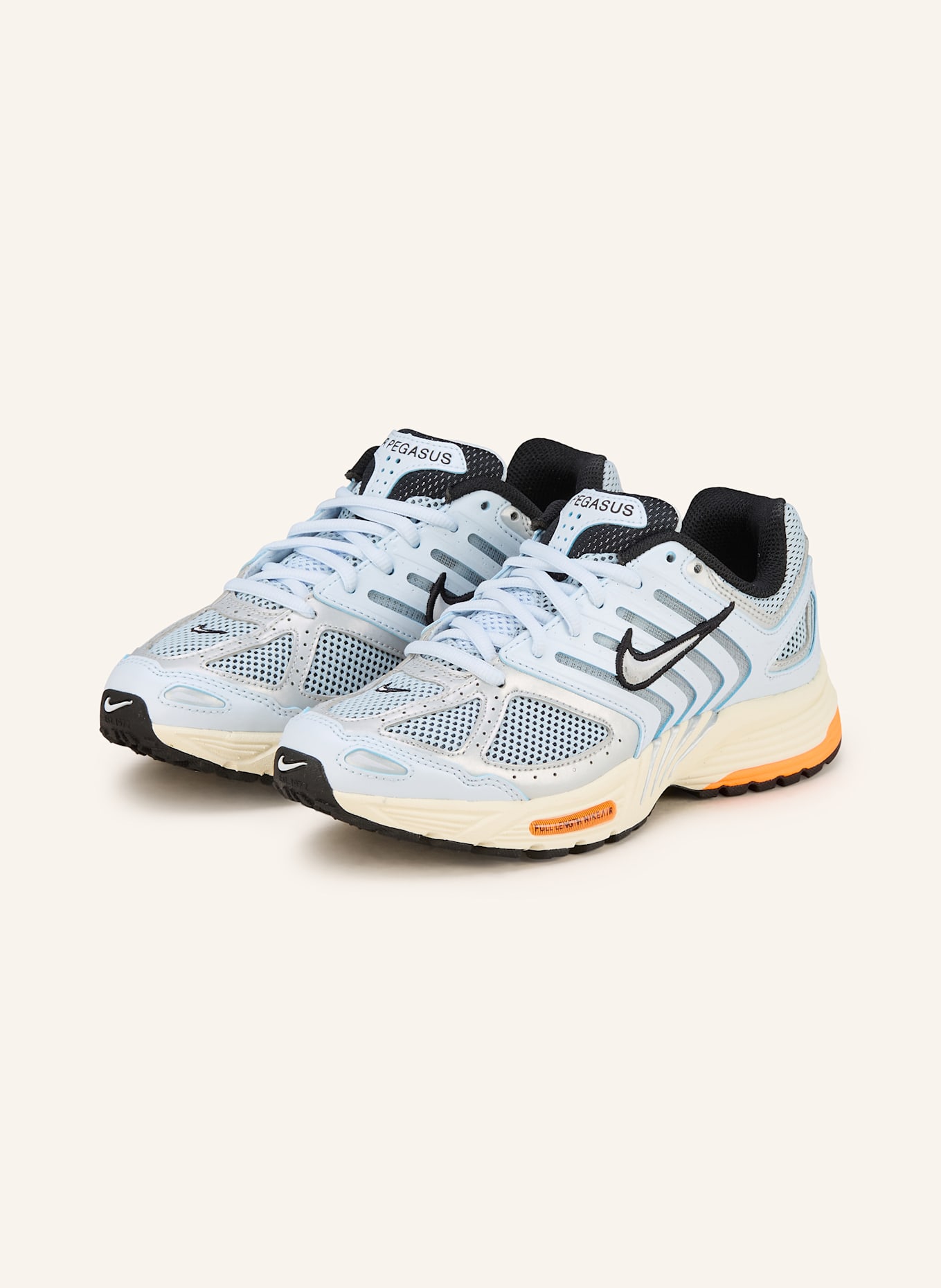 Nike Sneaker AIR PEGASUS 2005: HELLBLAU/ HELLGRAU/ ECRU