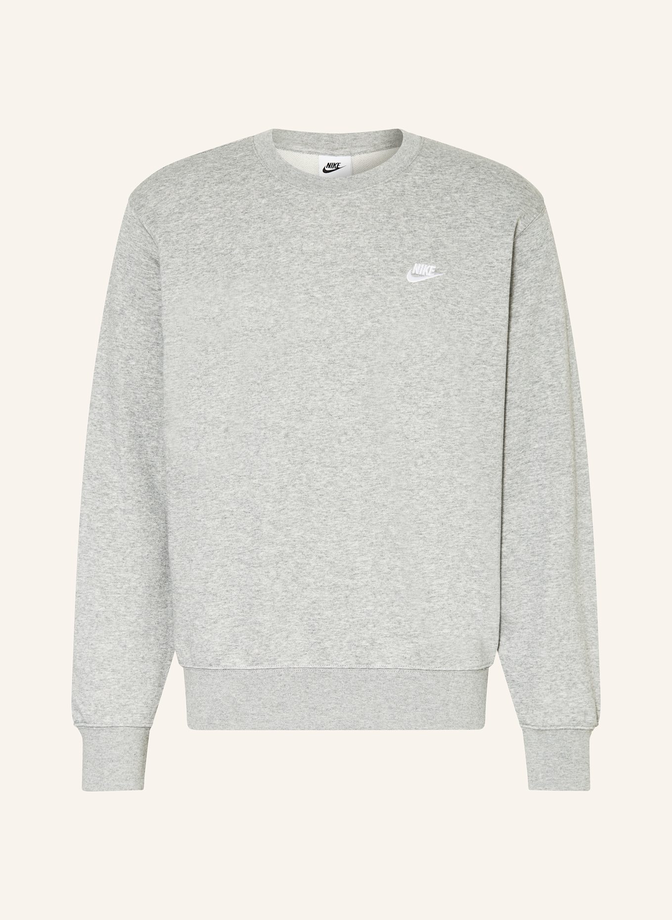 Nike Sweatshirt CLUB: GRAU