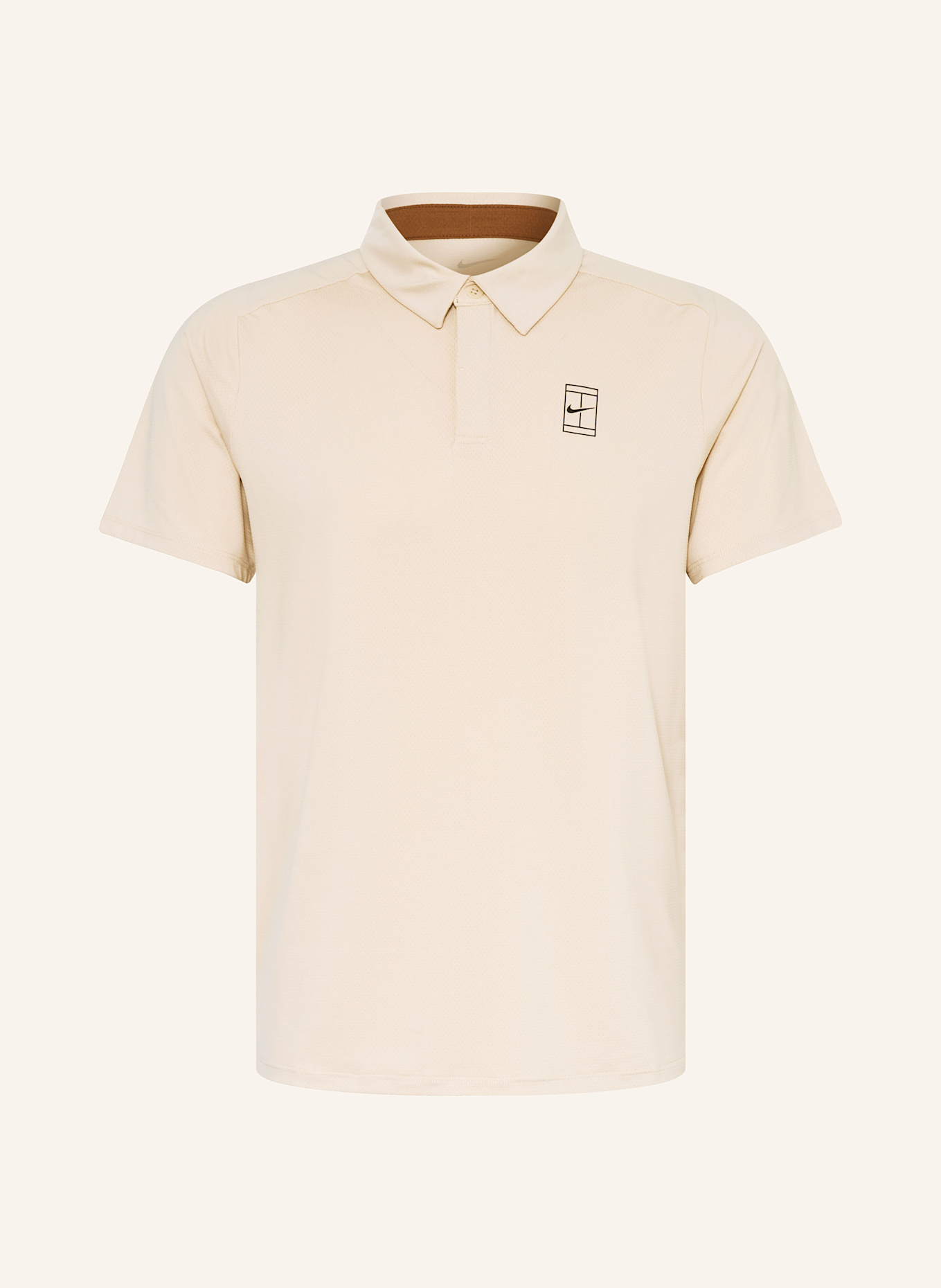 Nike Funktions-Poloshirt NIKECOURT ADVANTAGE: BEIGE