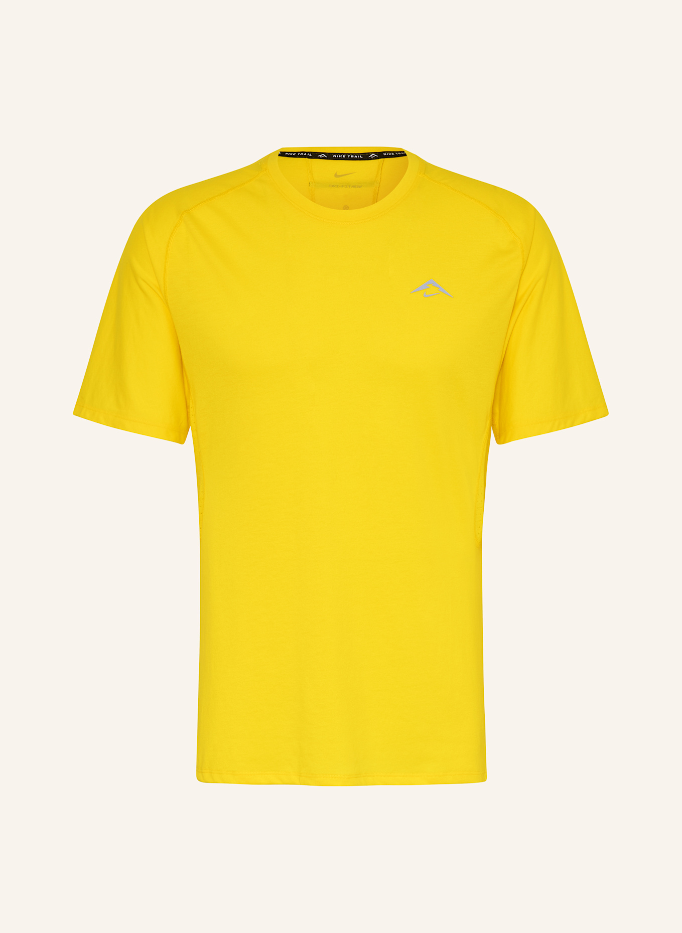 Nike Laufshirt SOLAR CHASE: GELB