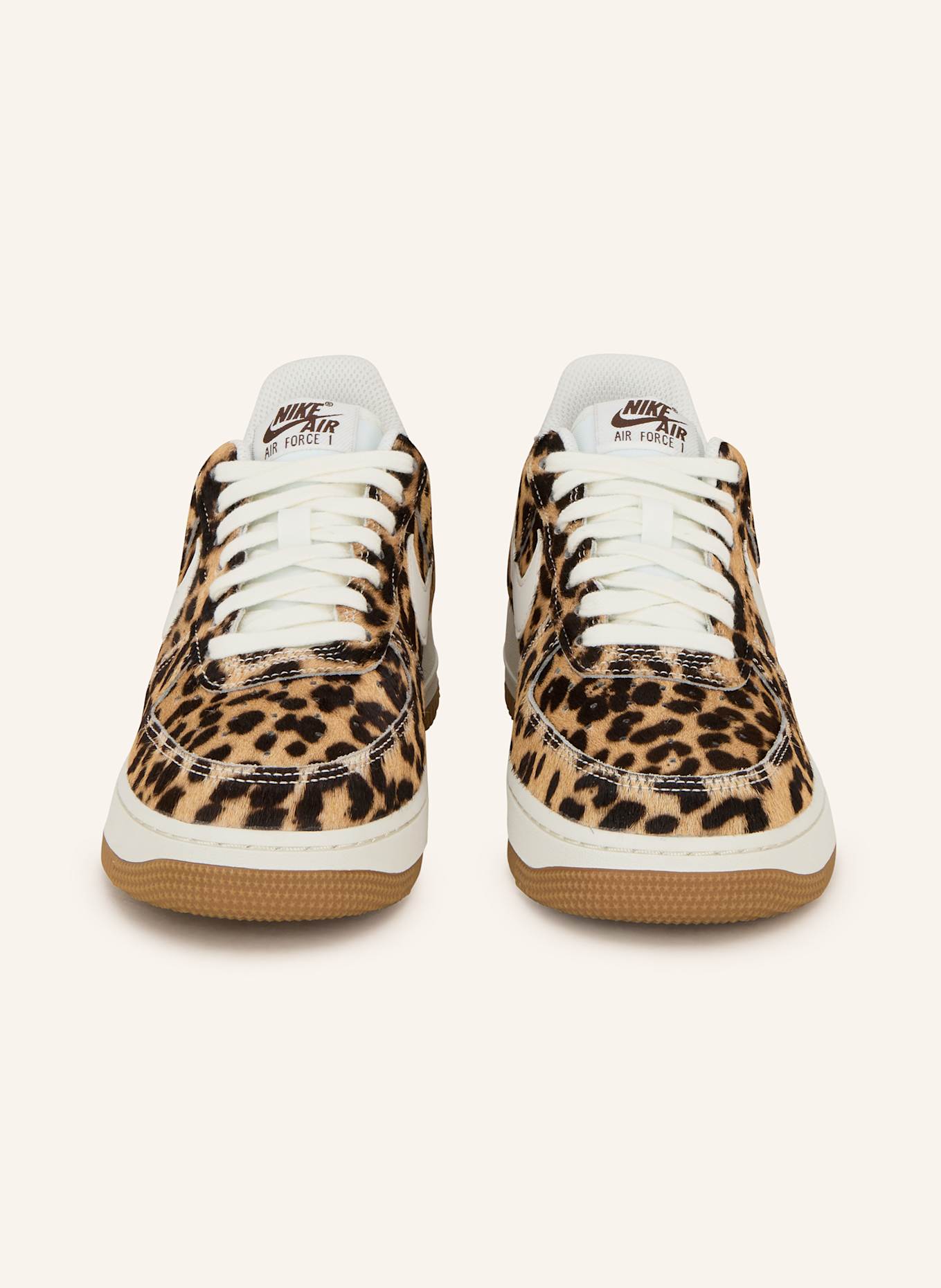 Nike Sneaker AIR FORCE 1 ´07: SCHWARZ/ HELLBRAUN