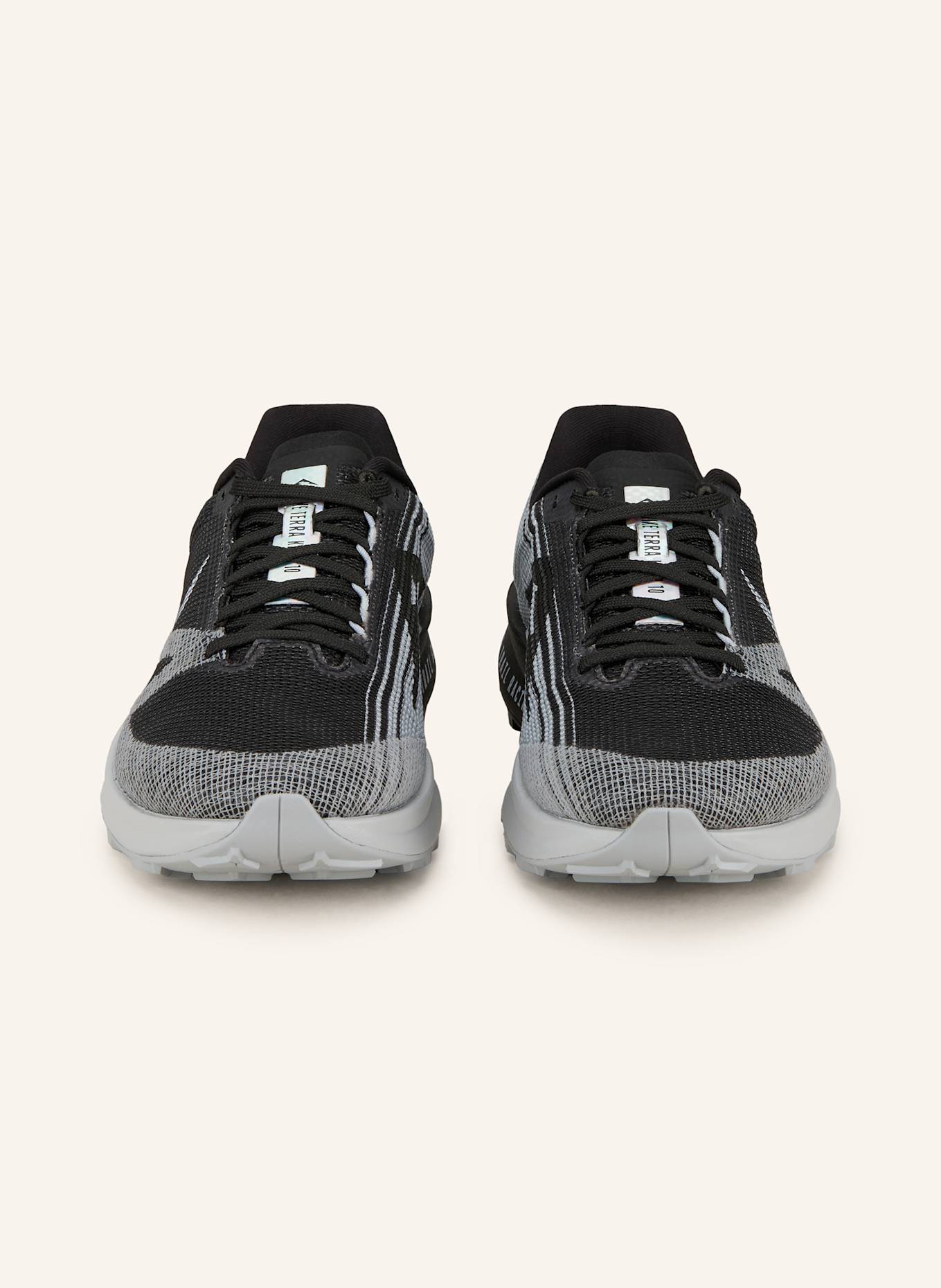 Nike Trailrunning-Schuhe TERRA KIGER 10: SCHWARZ/ GRAU/ HELLGRAU