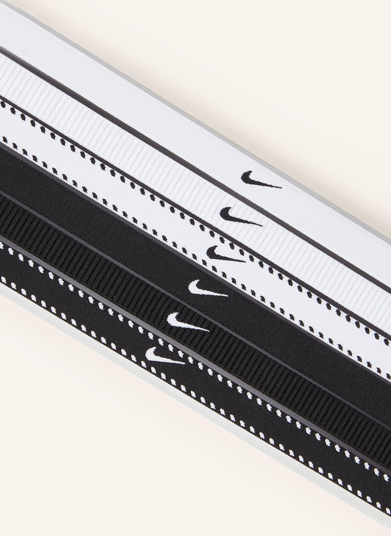 Nike 6er-Pack Stirnbänder FLEX: WEISS/ SCHWARZ