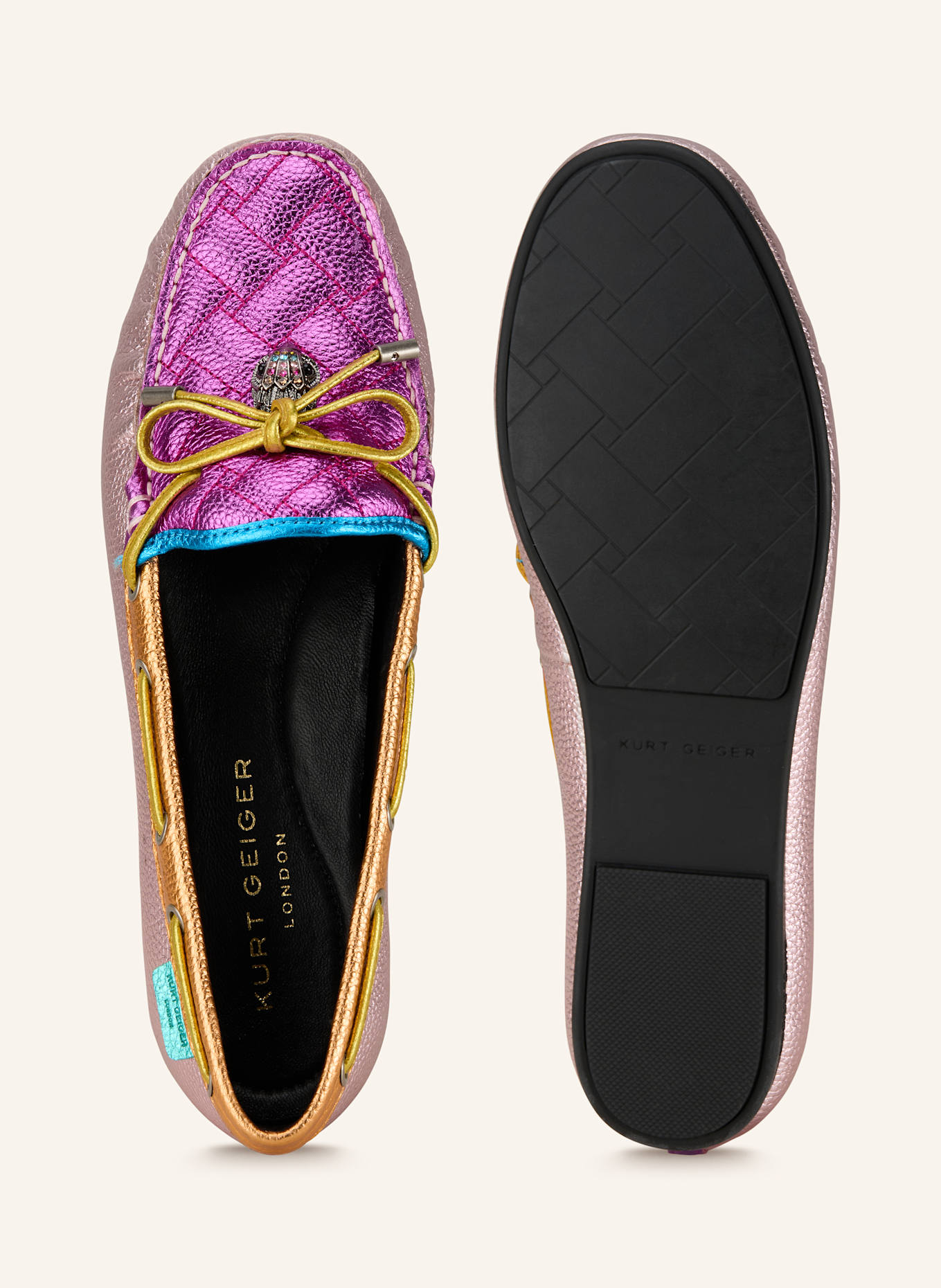 KURT GEIGER Loafer EAGLE: PINK / ROSÉ