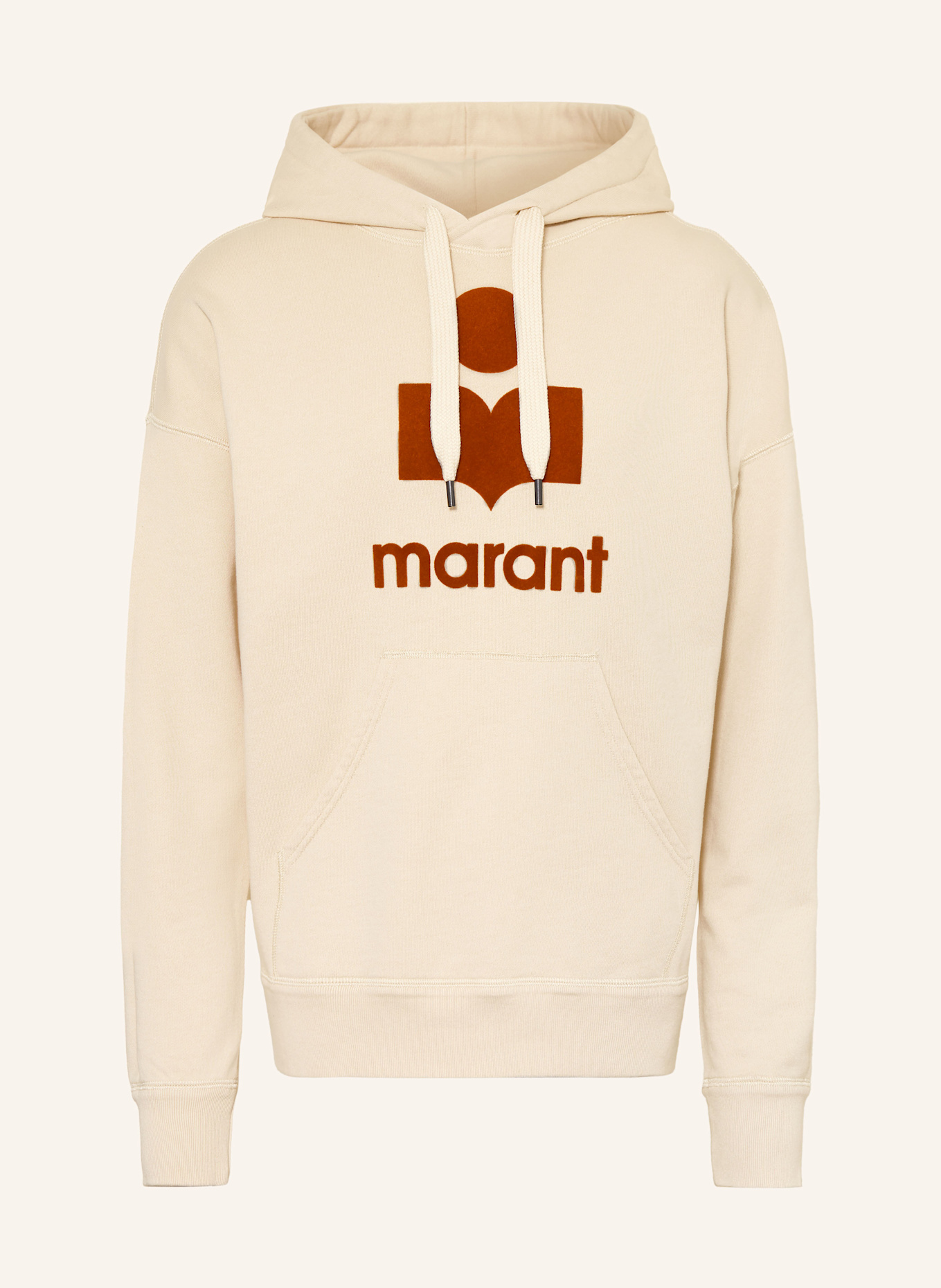 パーカー・フーディ Isabel Marant SS25 'Miley' hoodie (SW0027HAB1M18H GYRD) Isabel Marant Men's Miley Logo Hoodie in Faded Black Isabel