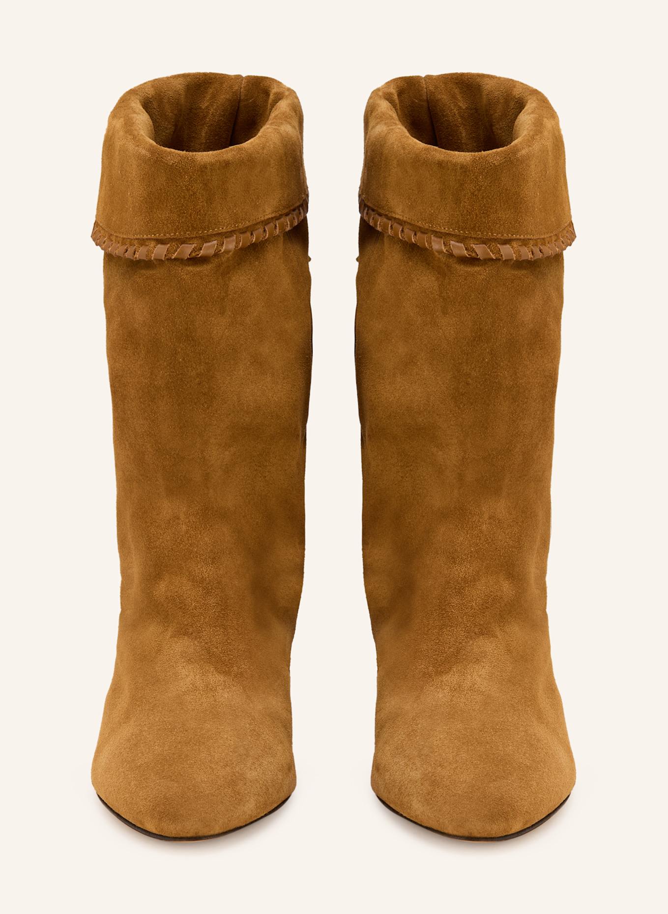 ISABEL MARANT Stiefeletten DALBY: COGNAC