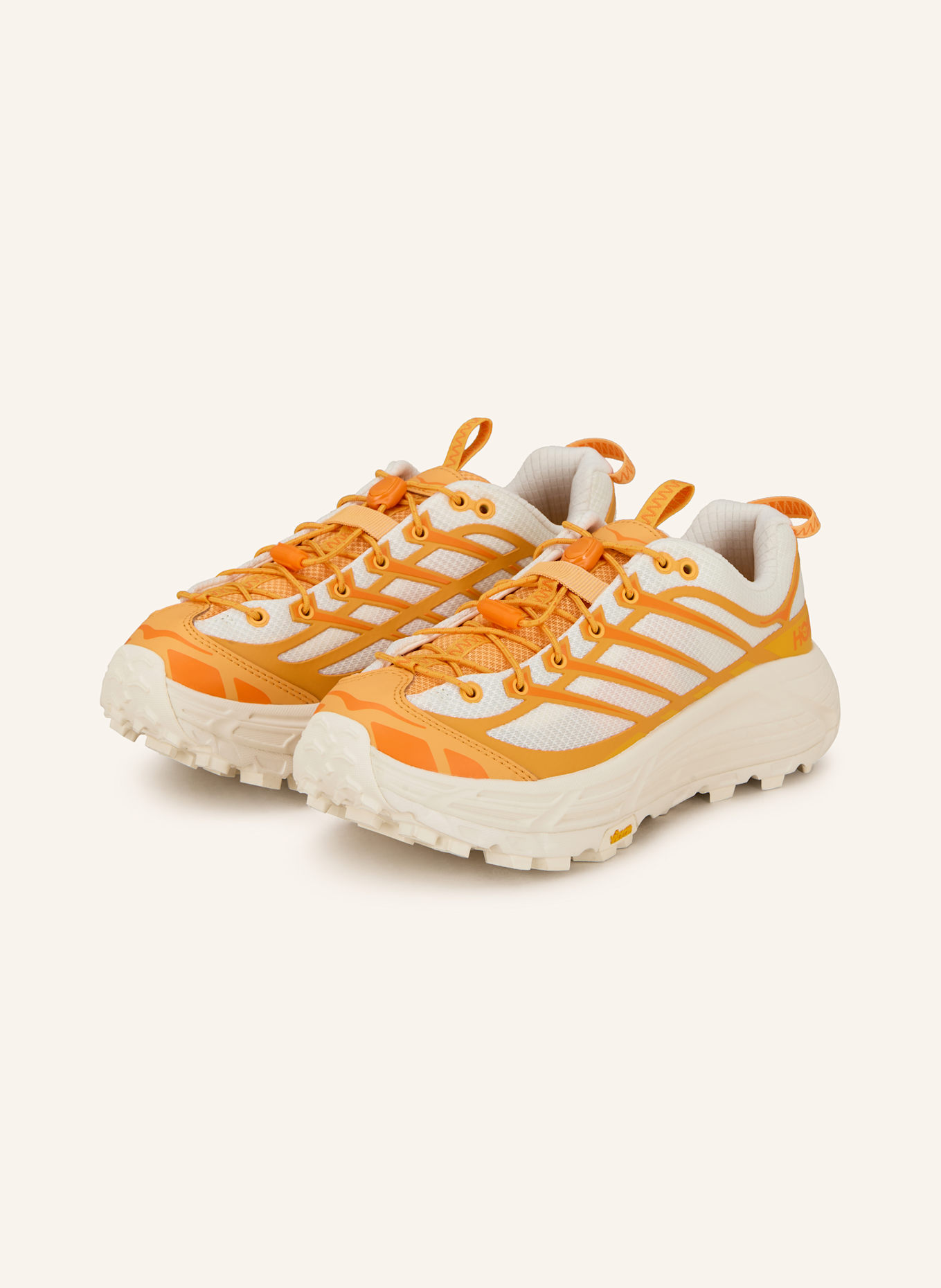 HOKA Sneaker MAFATE THREE2: SCHWARZ/ ORANGE