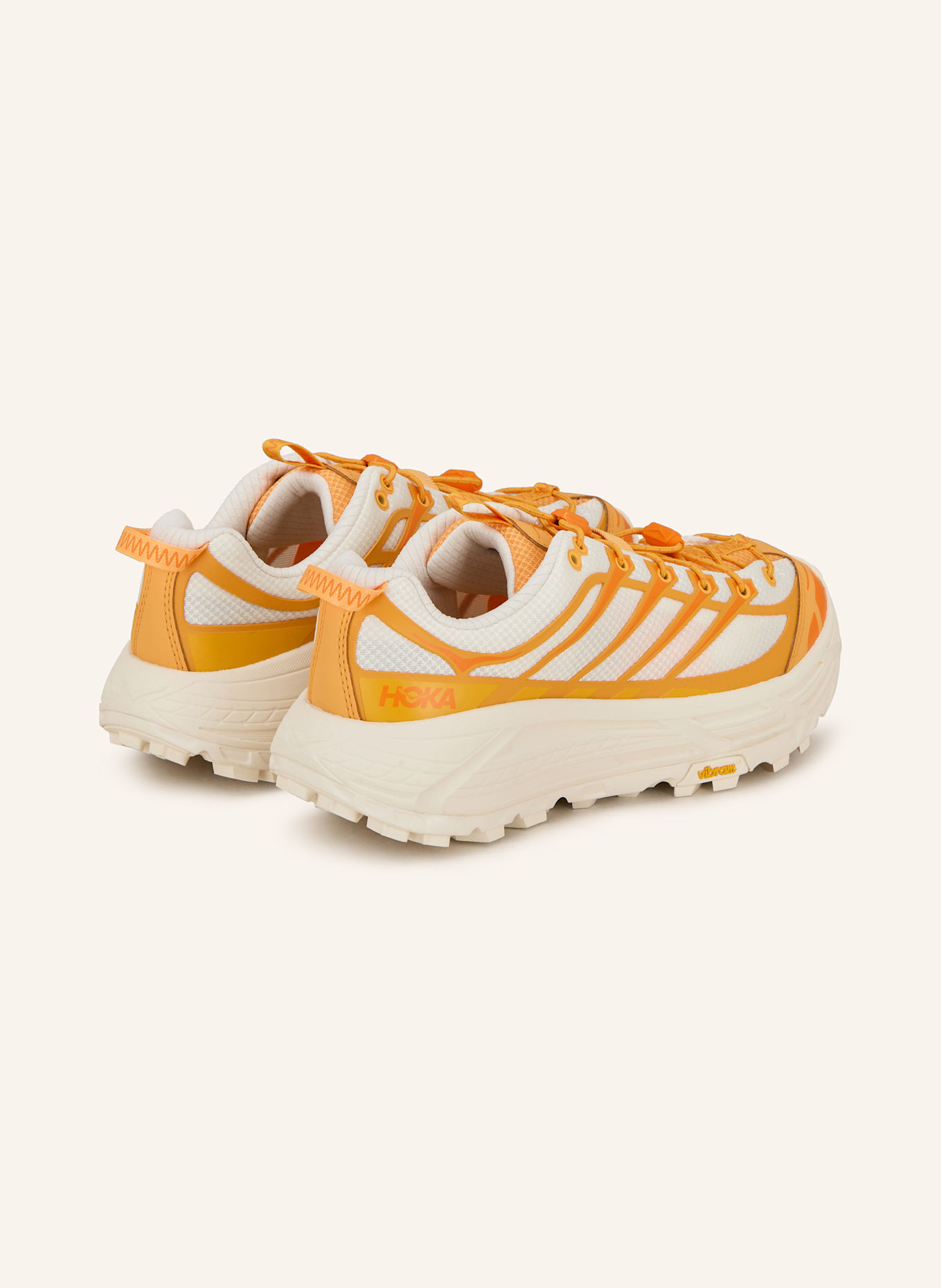 HOKA Sneaker MAFATE THREE2: SCHWARZ/ ORANGE