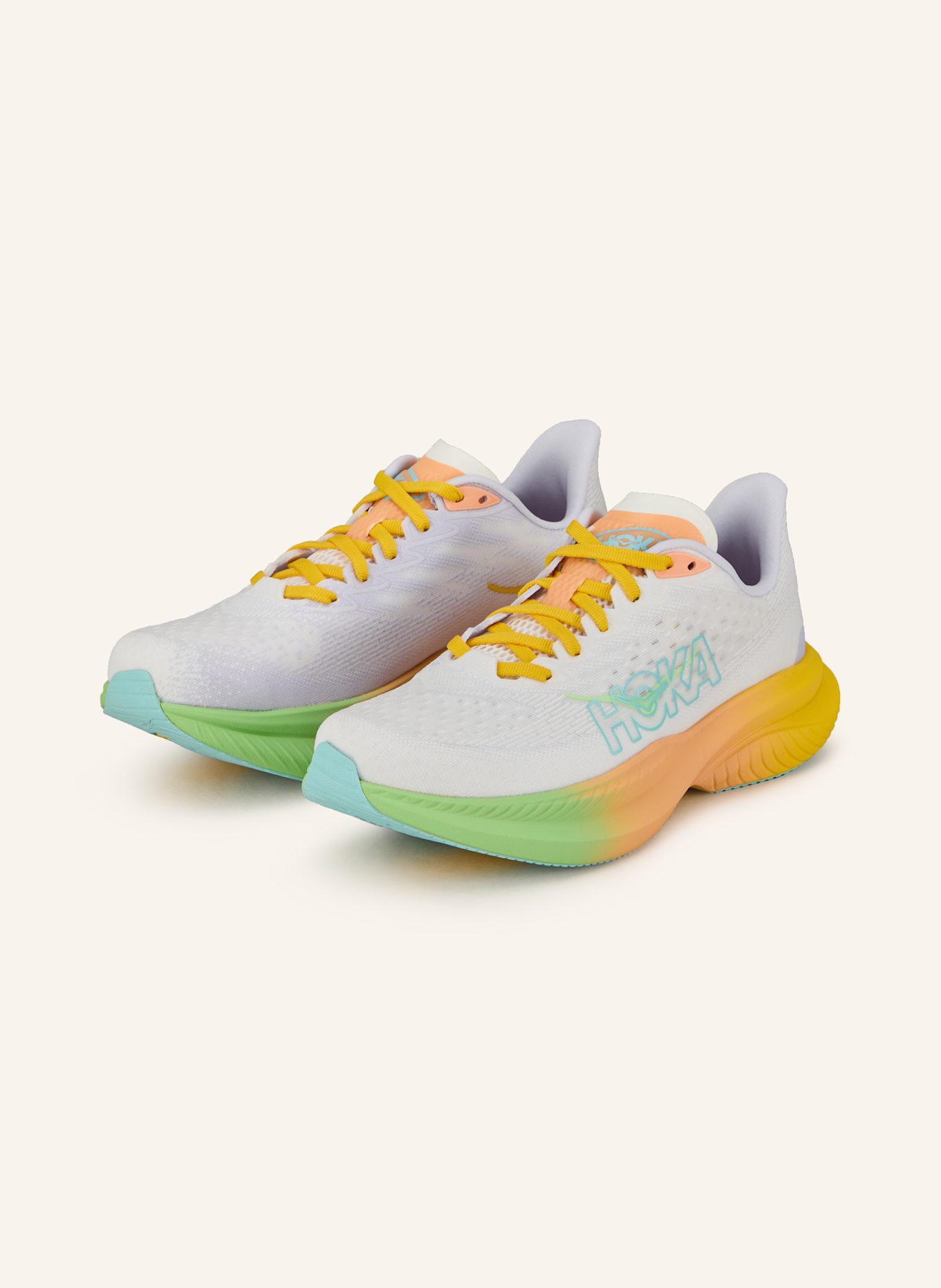 HOKA Running shoes MACH 6: Blanco hoka Anacapa Mid GORE-TEX Chaussures pour Homme en Castlerock Taille 45 1 3