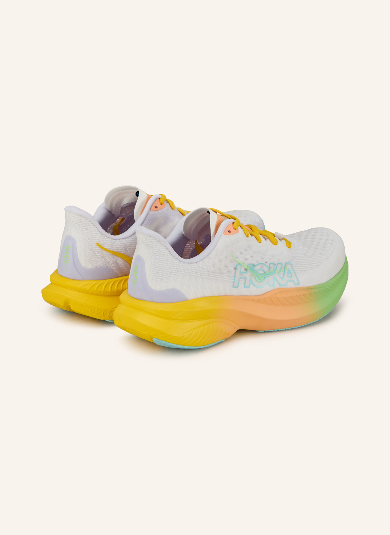 HOKA Running shoes MACH 6: Blanco hoka Anacapa Mid GORE-TEX Chaussures pour Homme en Castlerock Taille 45 1 3