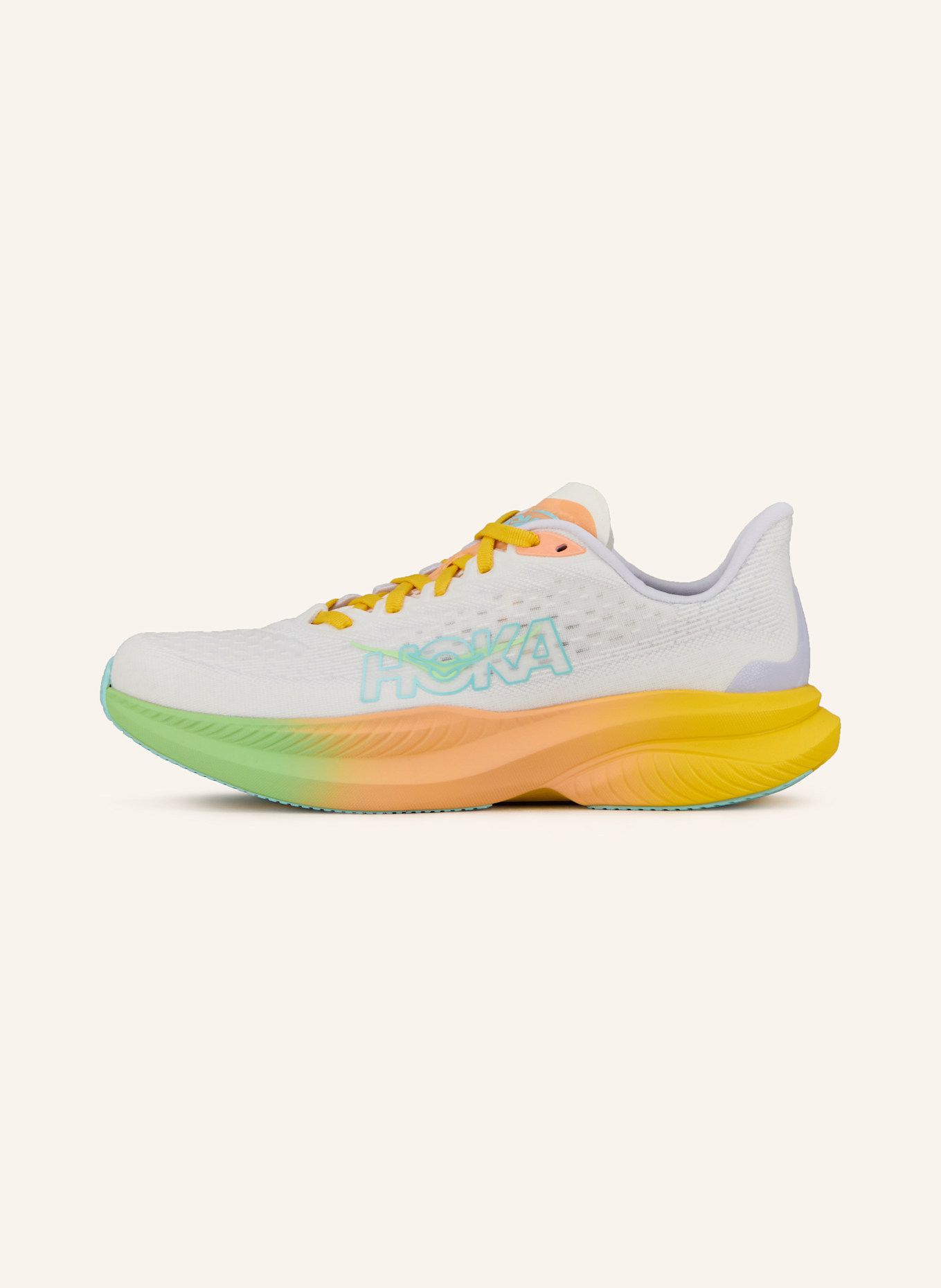 HOKA Running shoes MACH 6: Blanco hoka Anacapa Mid GORE-TEX Chaussures pour Homme en Castlerock Taille 45 1 3