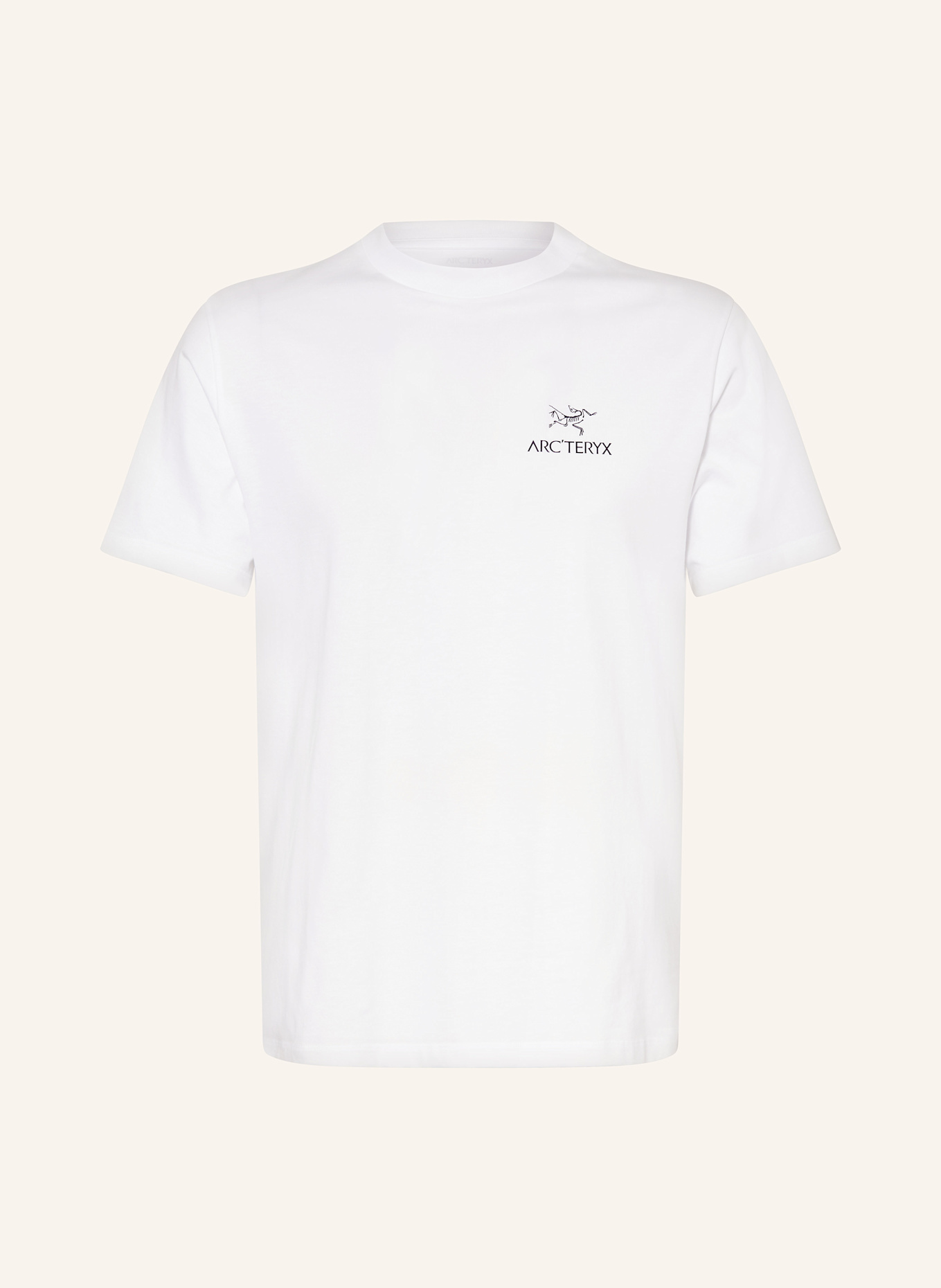 ARC'TERYX T-Shirt KRAGG: WEISS / SCHWARZ