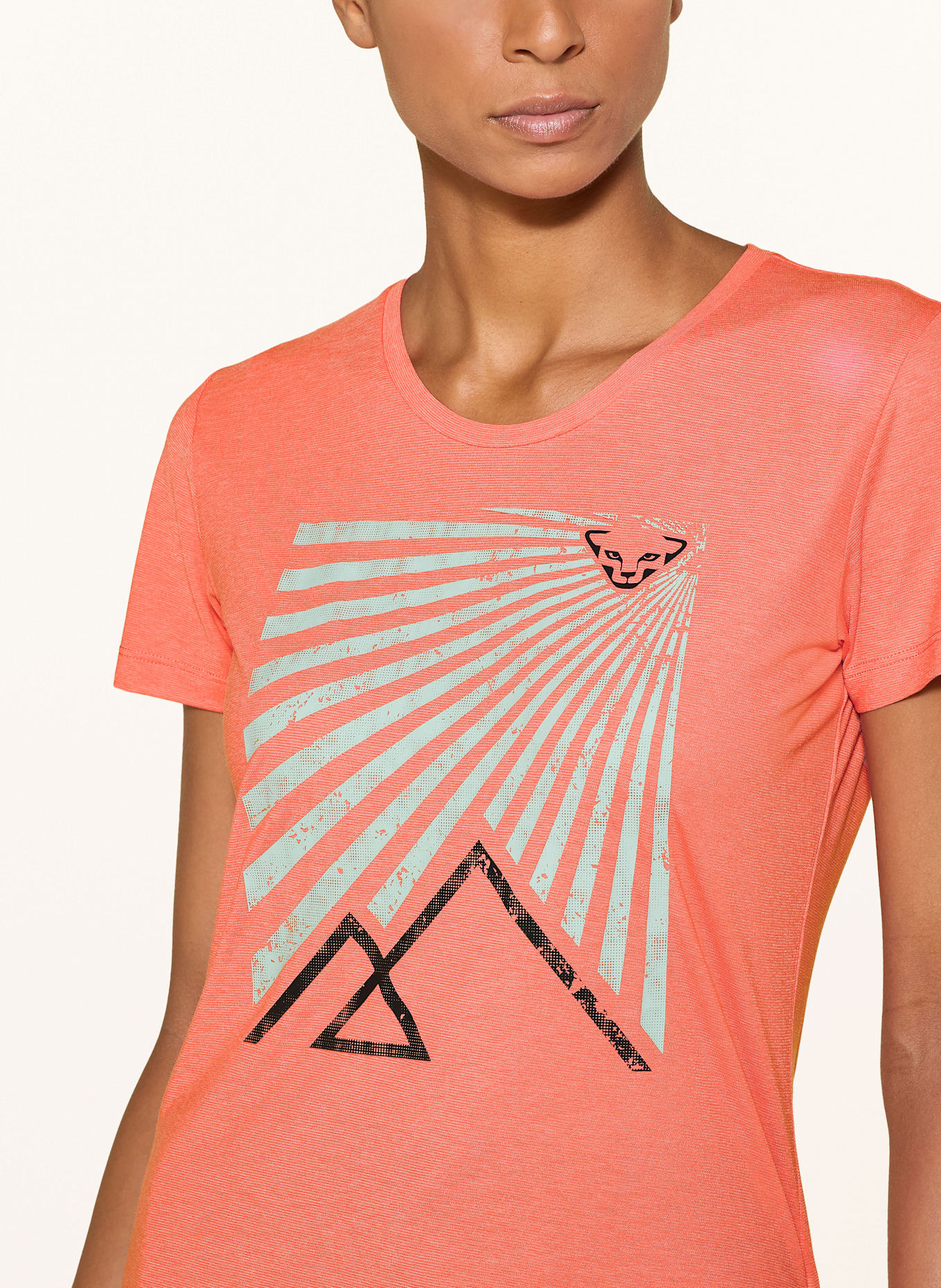 DYNAFIT T-Shirt TRANSALPER GRAPHIC: HELLROT