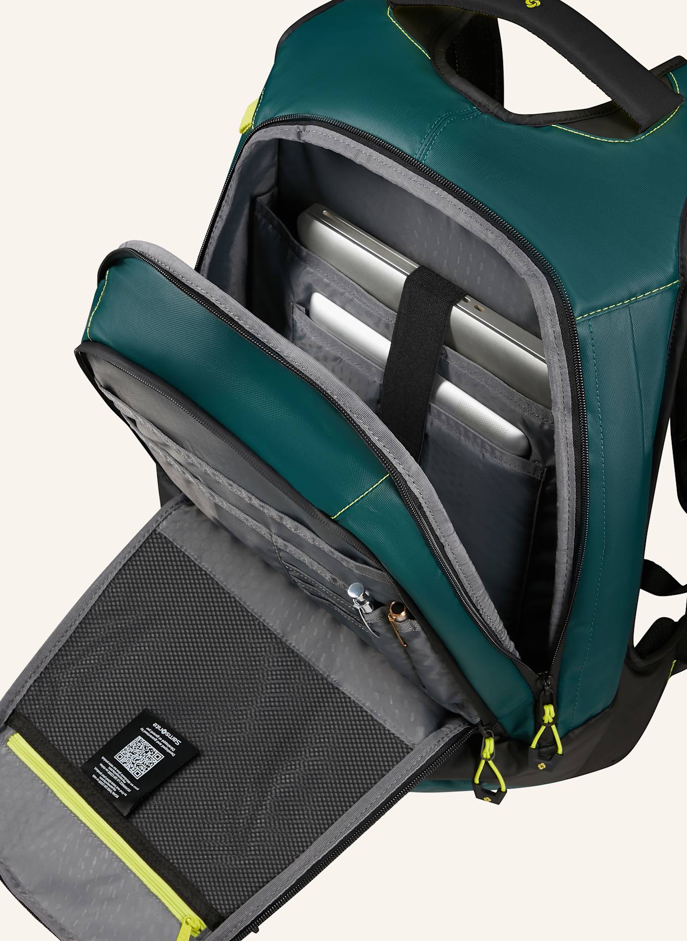 Samsonite Rucksack ECODIVER: PETROL / SCHWARZ