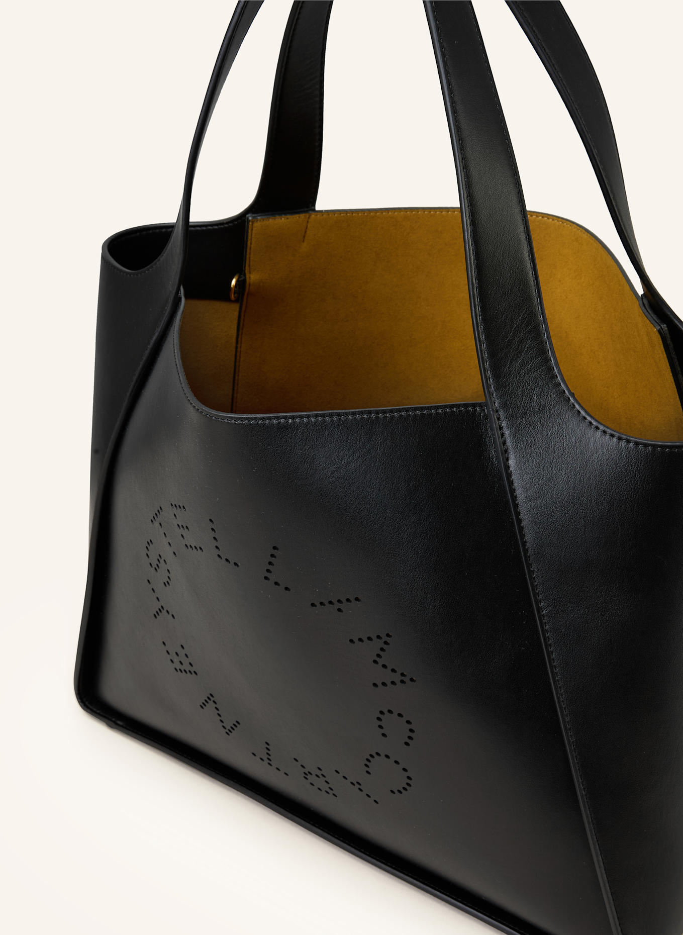 STELLA McCARTNEY Hobo-Bag mit Pouch: SCHWARZ