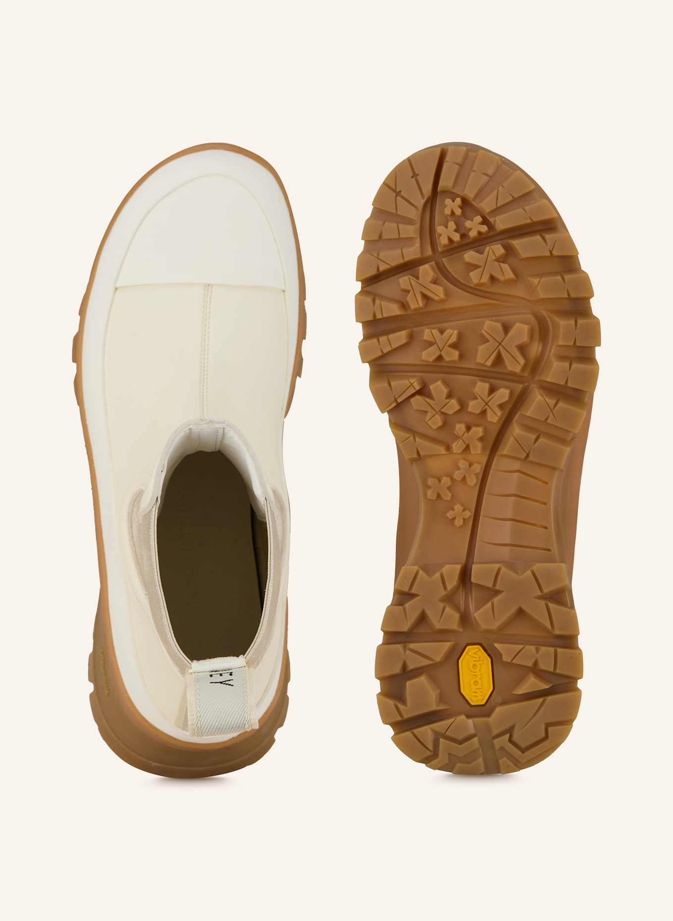 STELLA McCARTNEY Chelsea-Boots TRACE: CREME