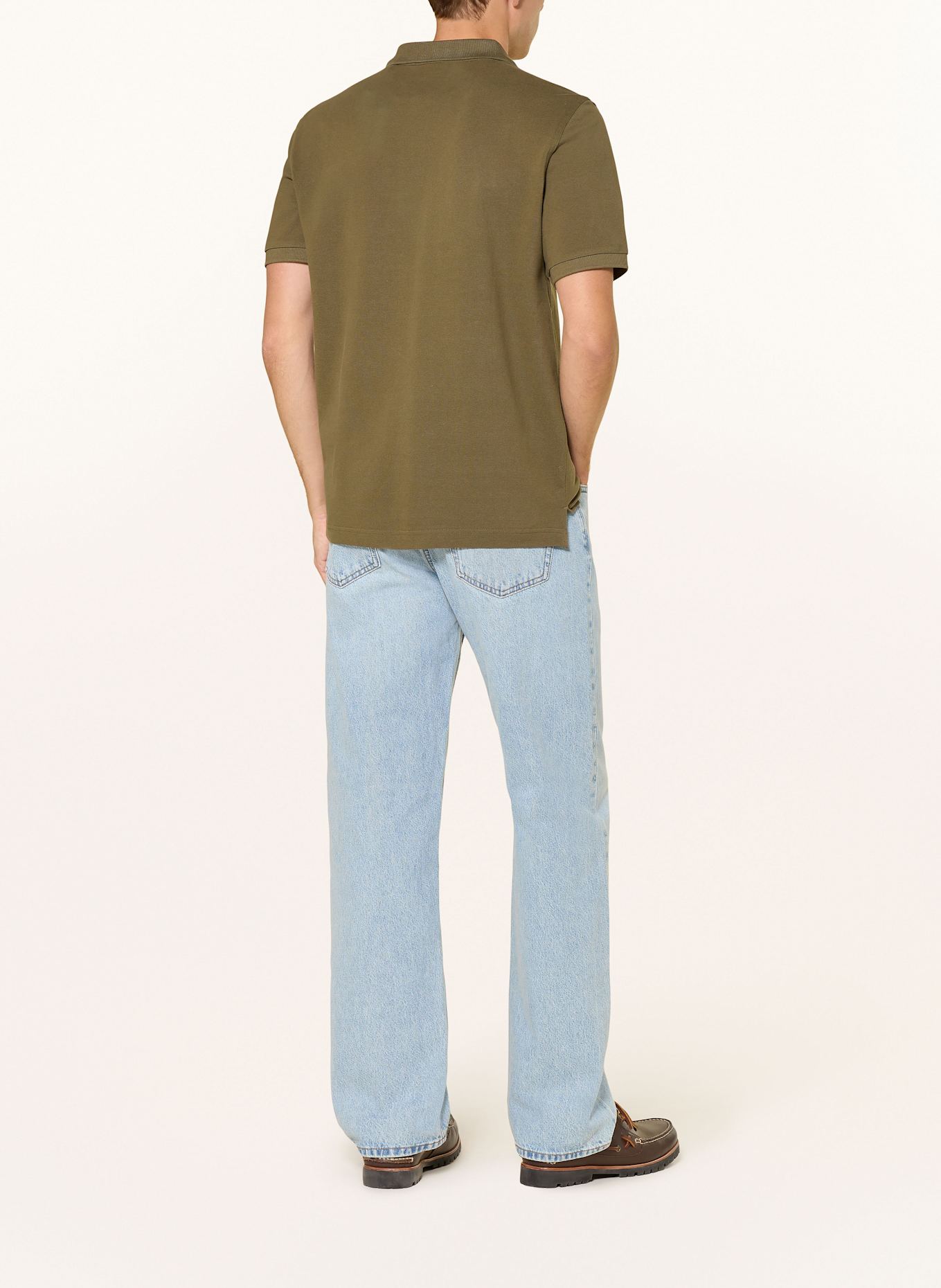 GANT Piqué-Poloshirt: KHAKI