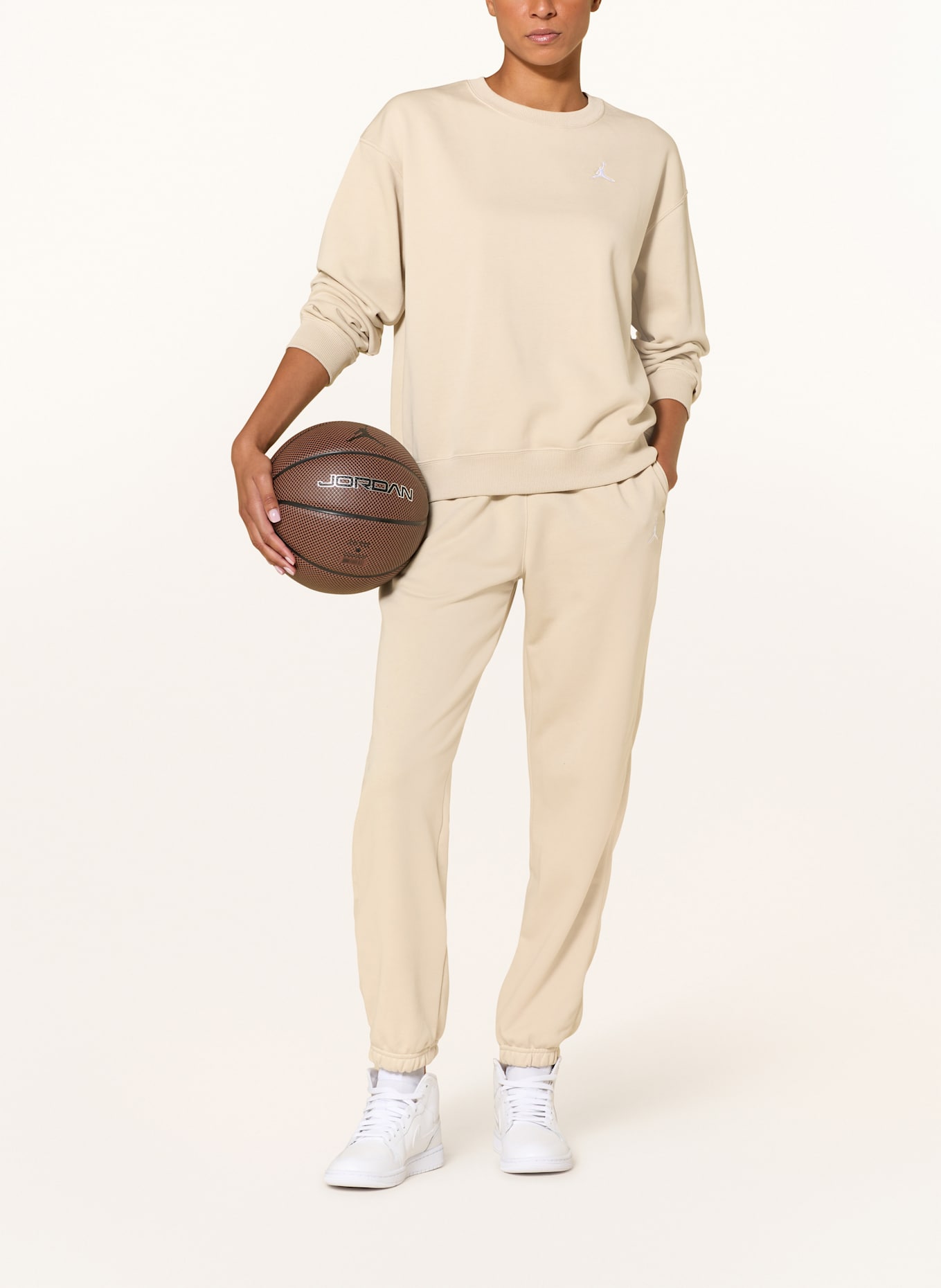 JORDAN Sweatshirt: BEIGE
