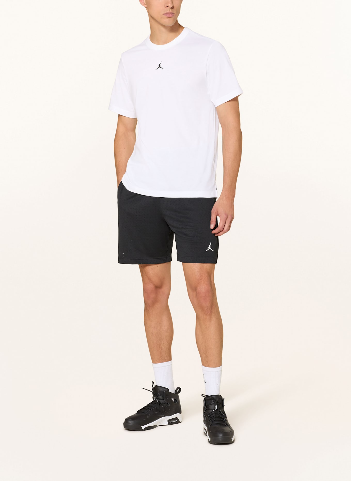 JORDAN Tričko JORDAN SPORT: BÍLÁ