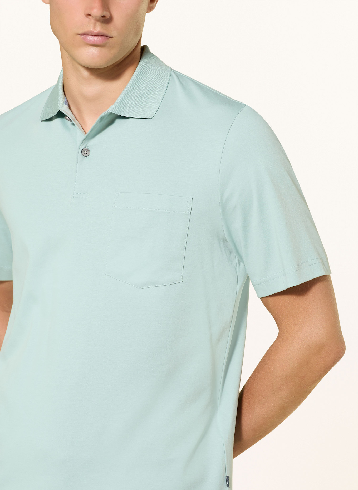MAERZ MUENCHEN Jersey-Poloshirt: MINT