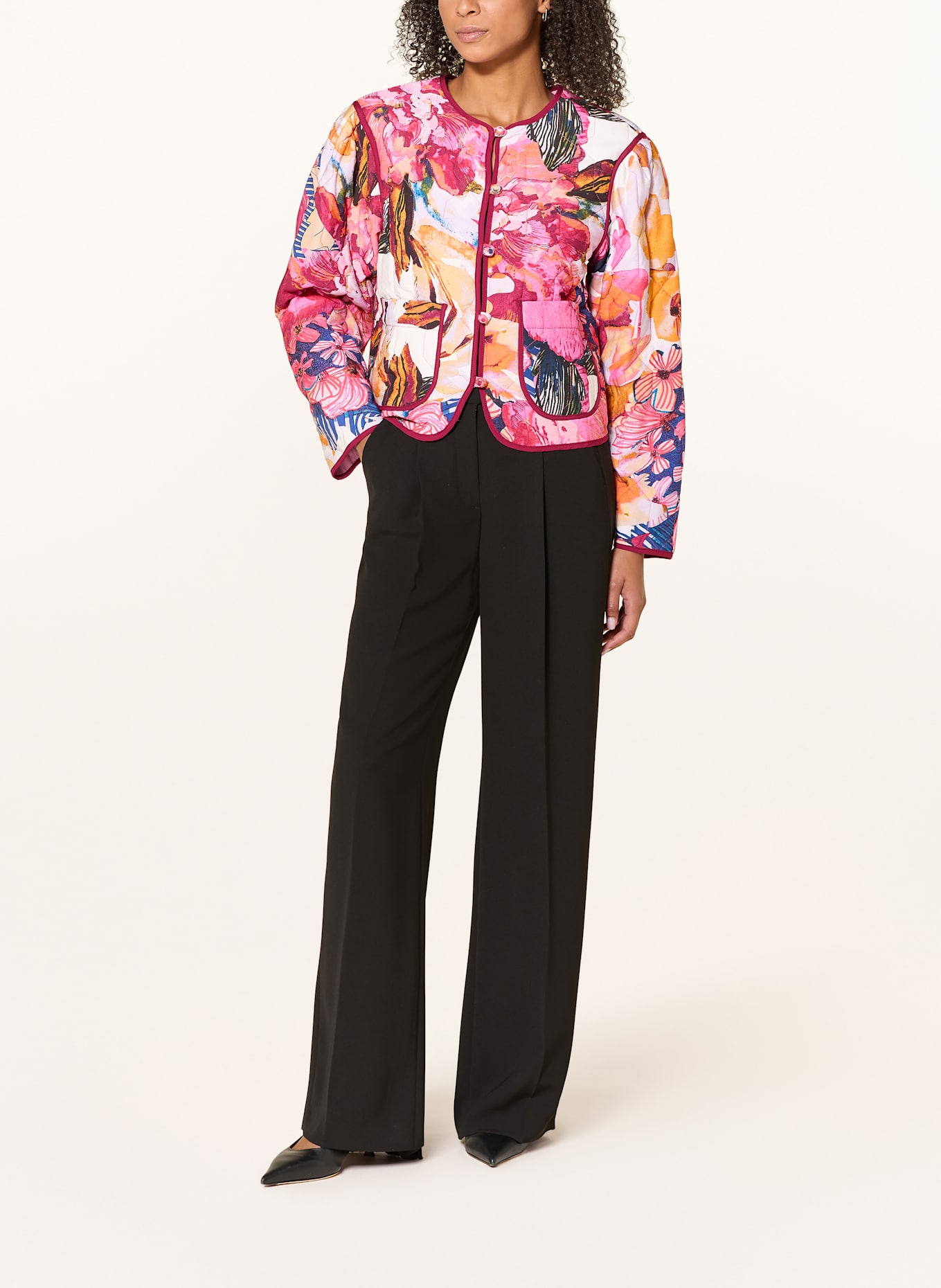 Y.A.S. Jacke: PINK / FUCHSIA / DUNKELORANGE