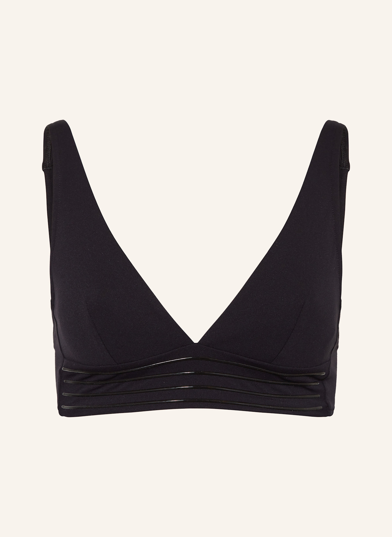 MARYAN MEHLHORN Bralette-Bikini-Top SOFTLINE: SCHWARZ