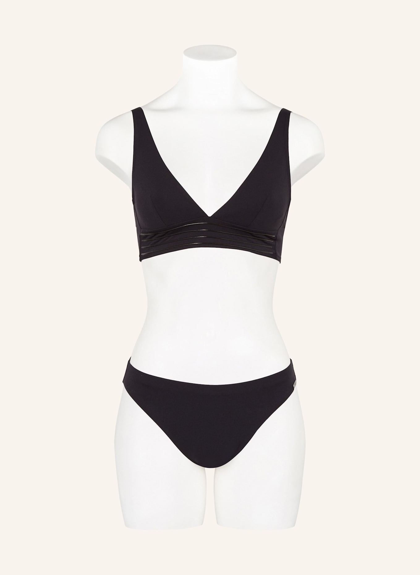 MARYAN MEHLHORN Bralette-Bikini-Top SOFTLINE: SCHWARZ
