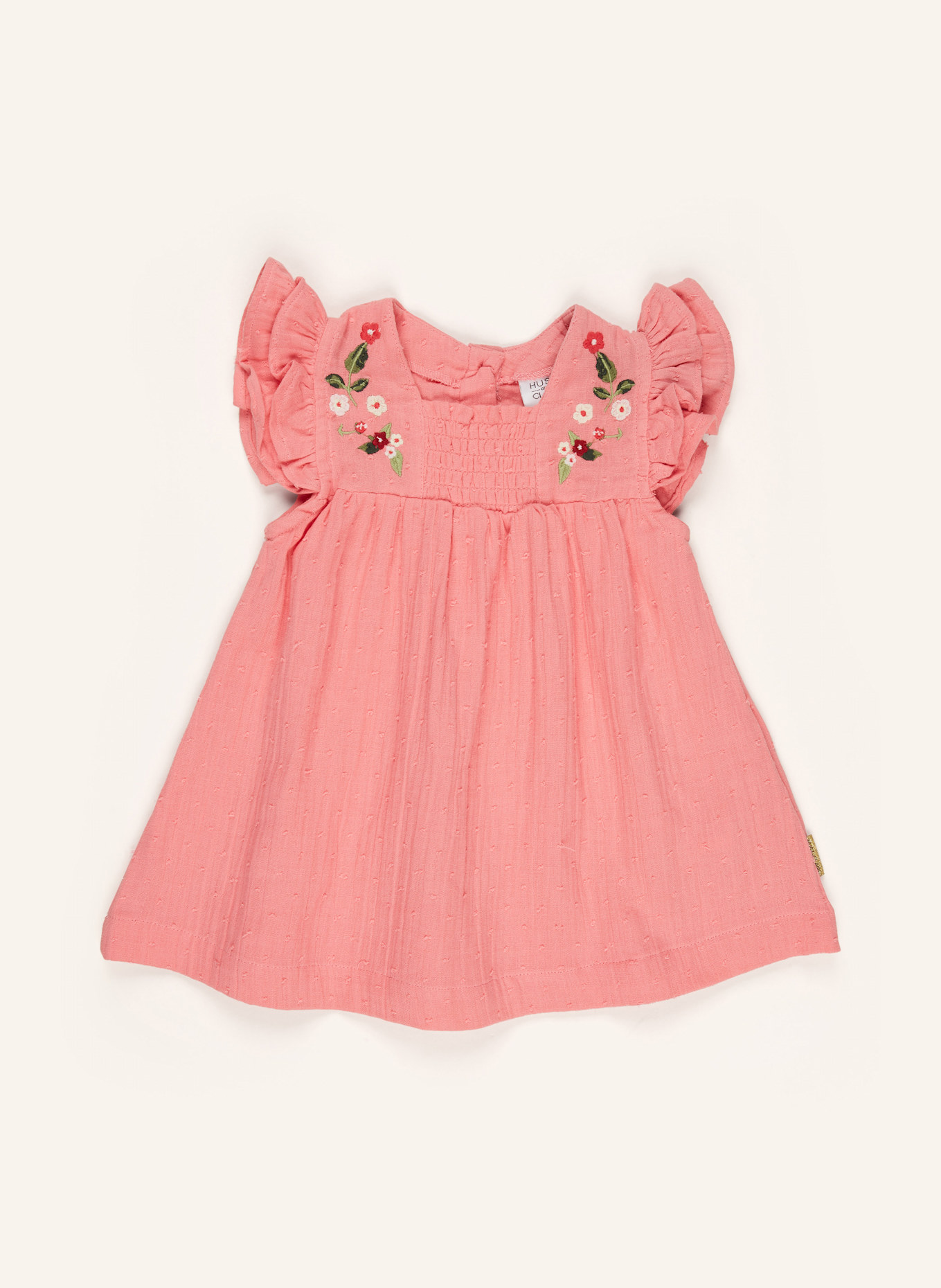 HUST and CLAIRE Musselinkleid HCKATINKA mit Rüschen: PINK