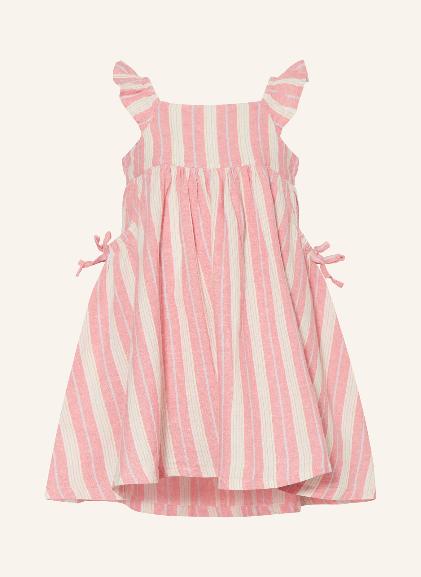 HUST and CLAIRE Sukienka HCKAROLINE z lnem: JASNOCZERWONY / JASNONIEBIESKI / BIAŁY