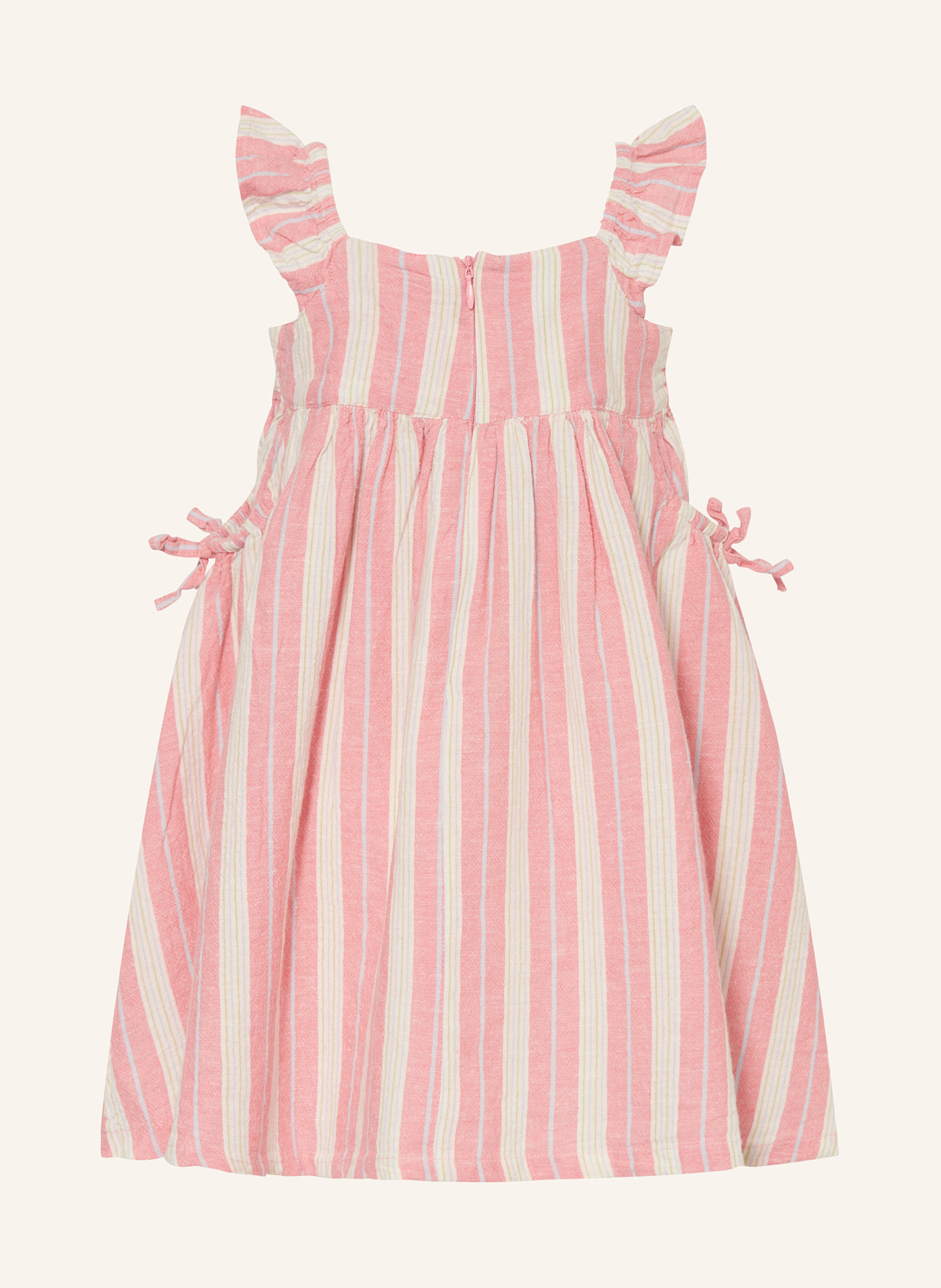 HUST and CLAIRE Sukienka HCKAROLINE z lnem: JASNOCZERWONY / JASNONIEBIESKI / BIAŁY