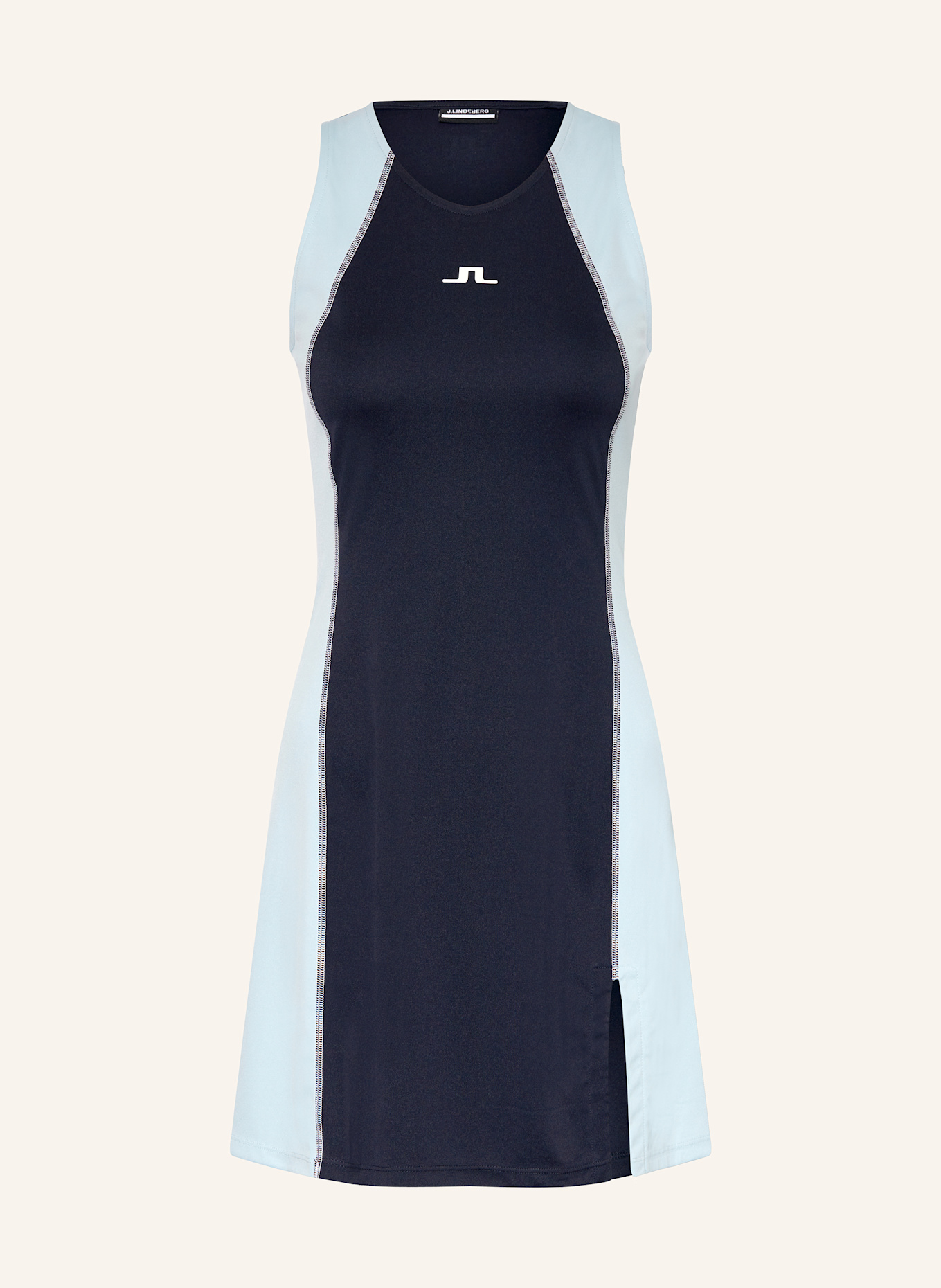 J.LINDEBERG Tenniskleid: DUNKELBLAU / HELLBLAU