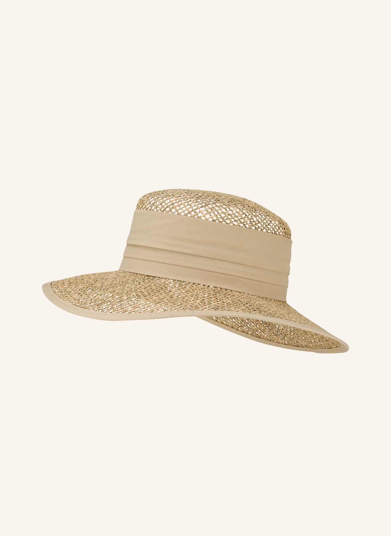 SEEBERGER Strohhut: BEIGE