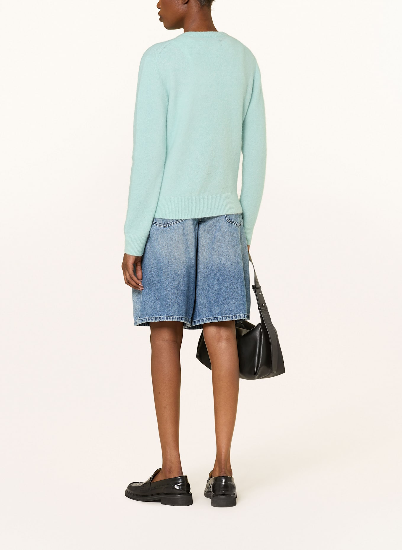 SAMSØE  SAMSØE Strickjacke NOR mit Alpaka: MINT