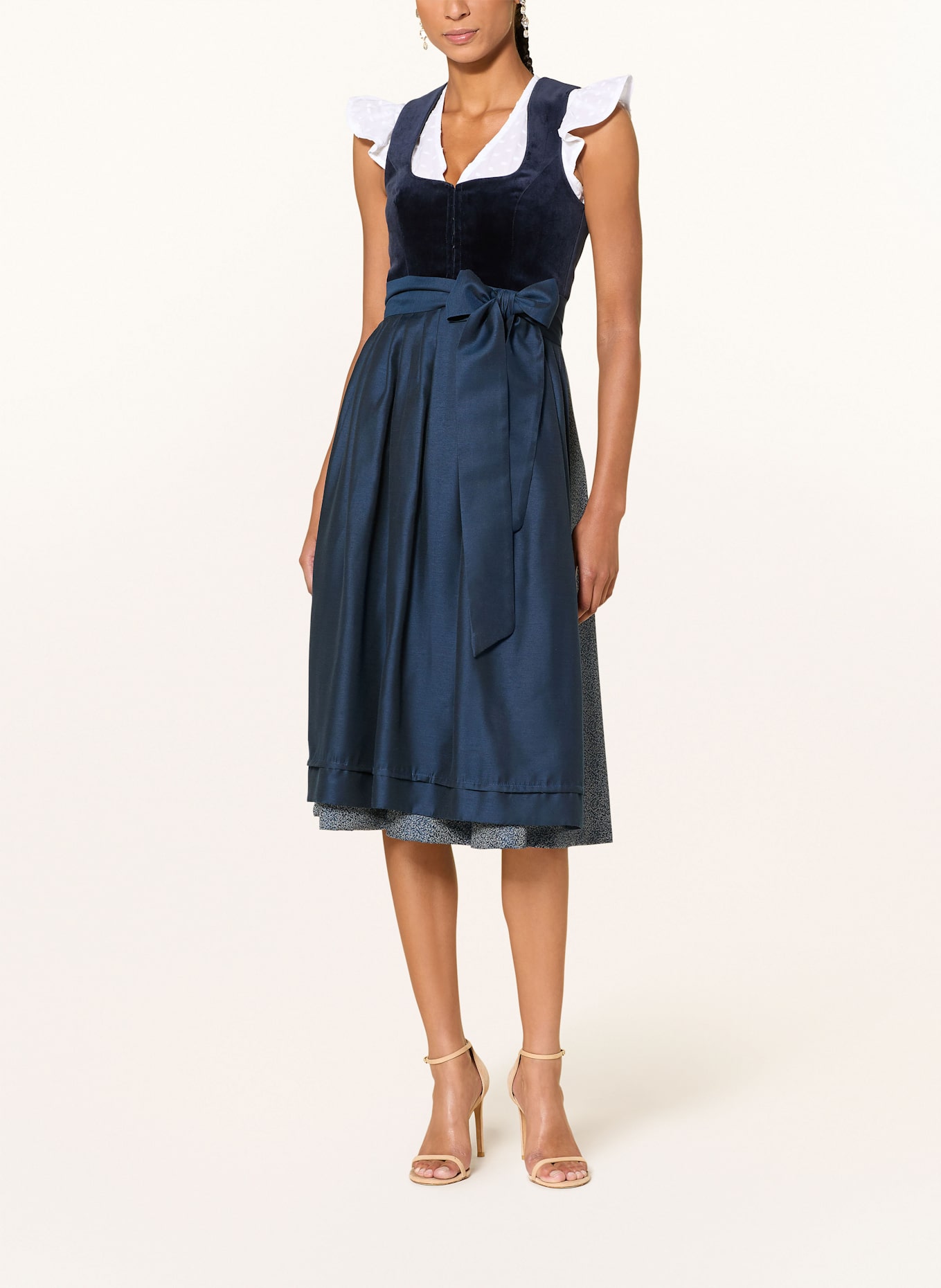 Heimatglück Tracht Dirndl FIONA: DARK BLUE