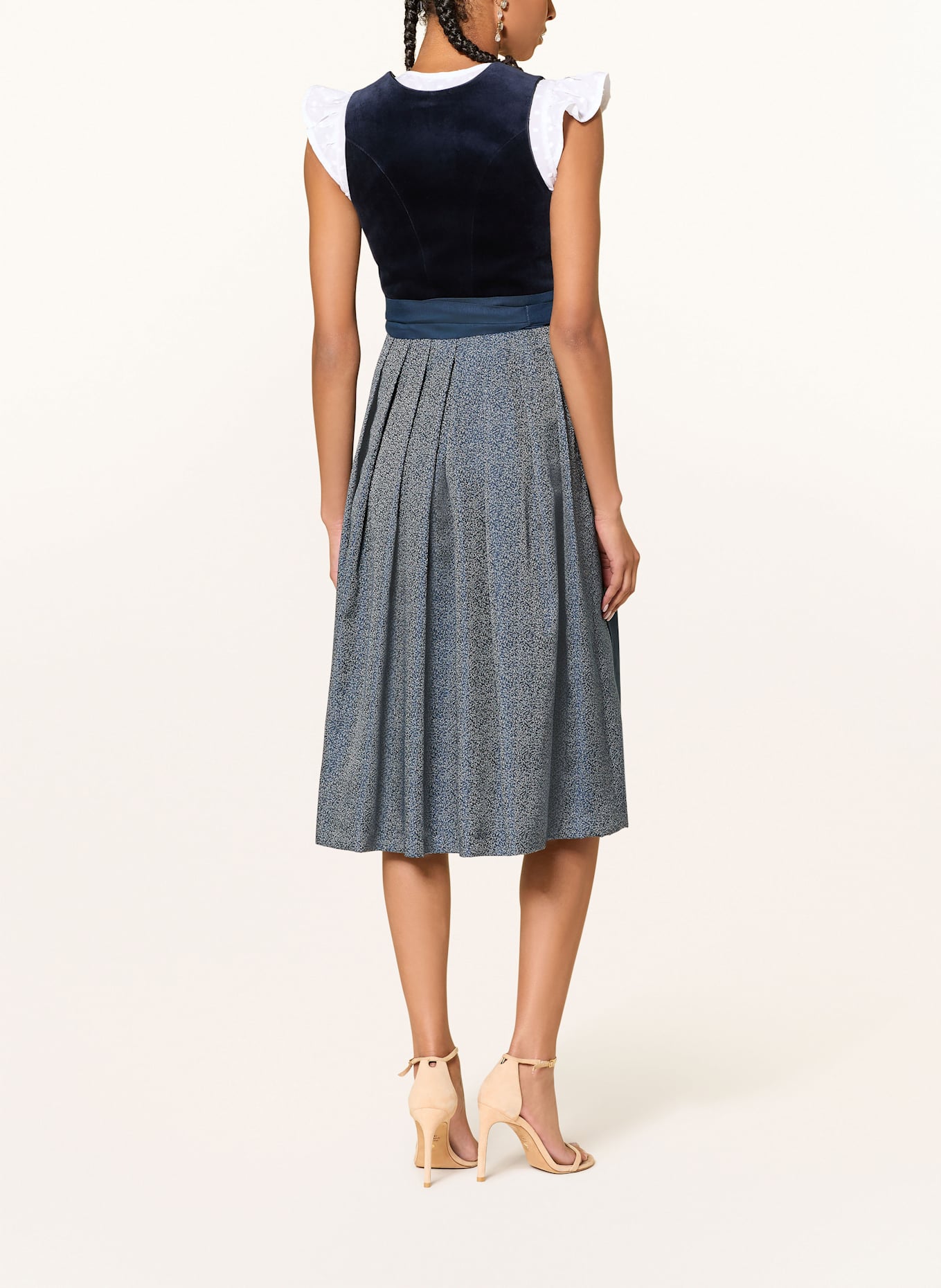 Heimatglück Tracht Dirndl FIONA: DARK BLUE