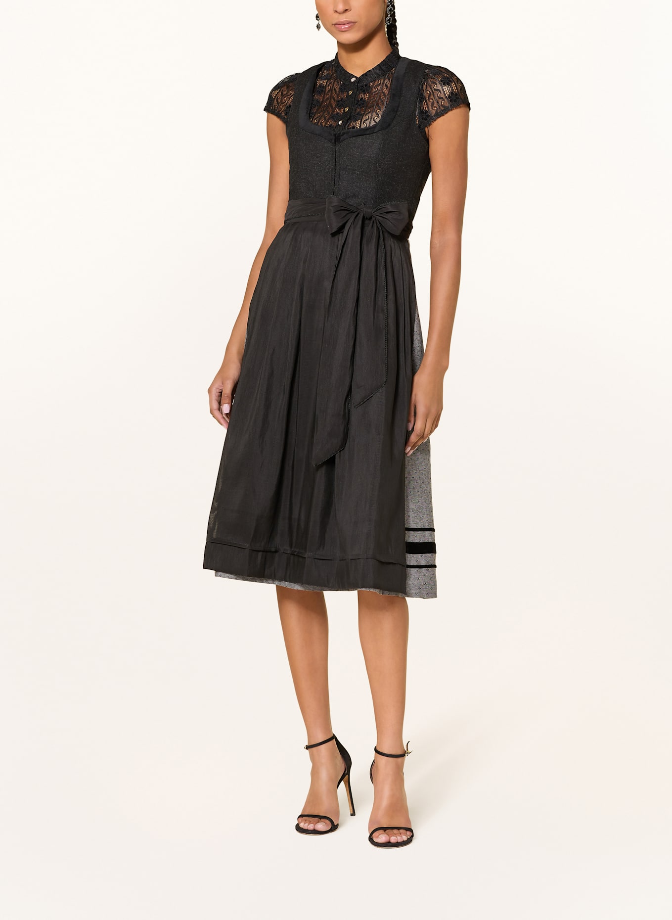 Heimatglück Tracht Dirndl MARLENE: BLACK