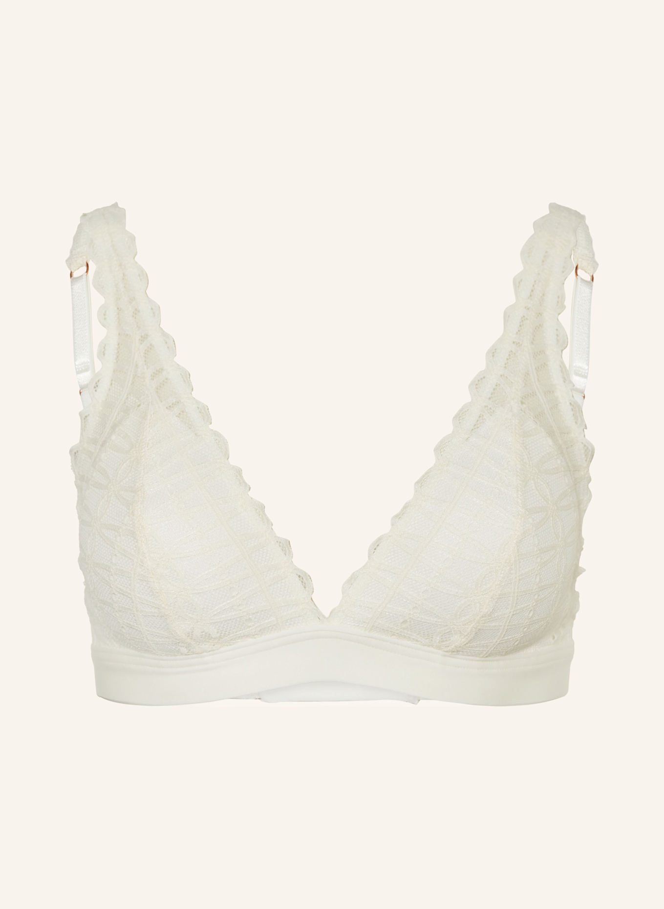 mey Triangle bra series POETRY TEMPTATION: ECRU