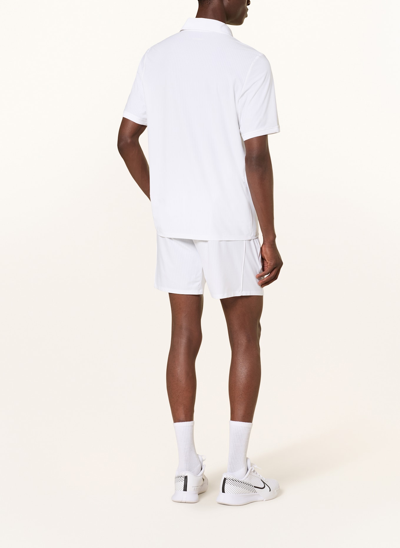lululemon Performance Grey polo shirt: CREAM