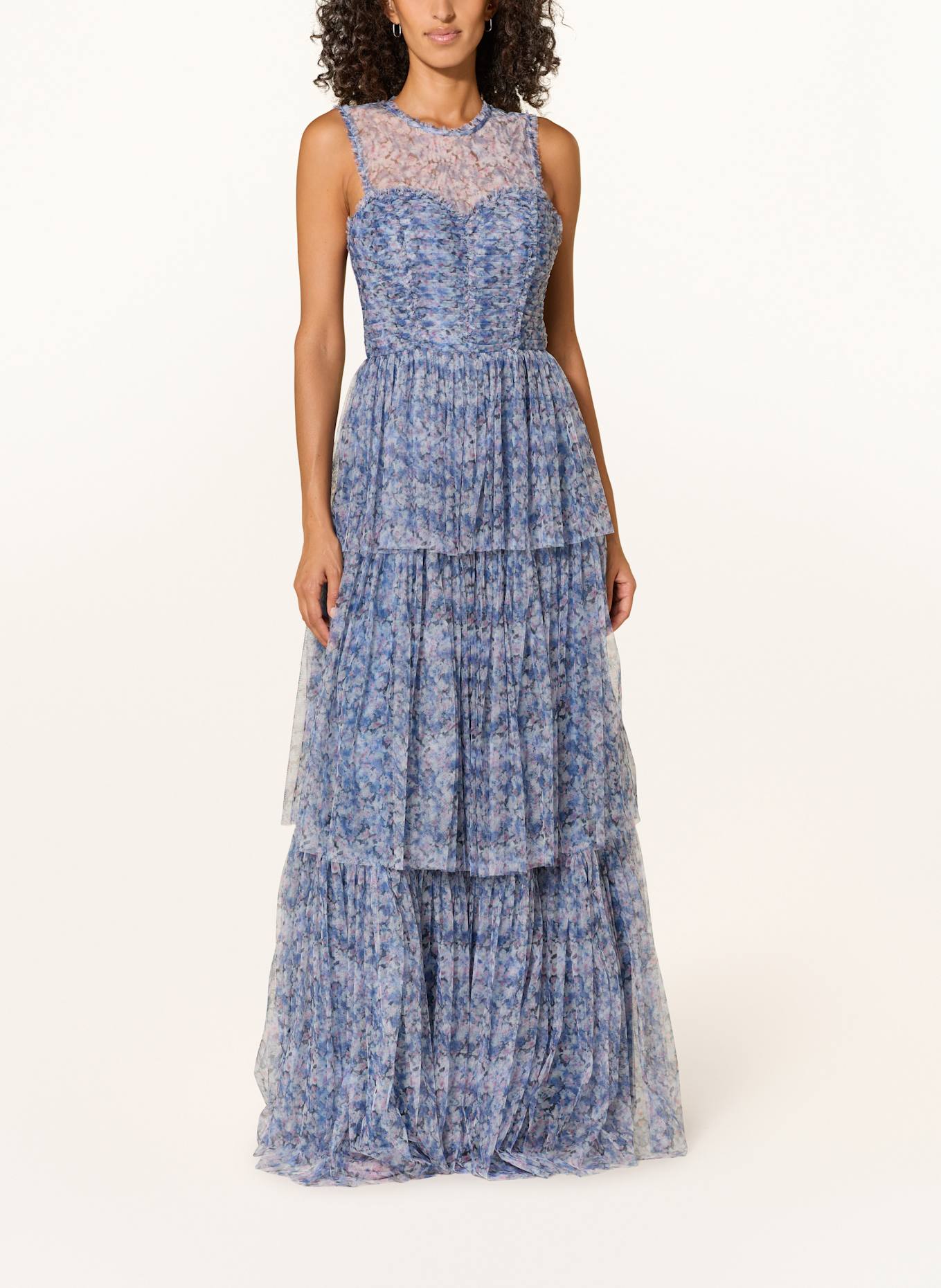 Hey Kyla Abendkleid: BLAU / HELLBLAU