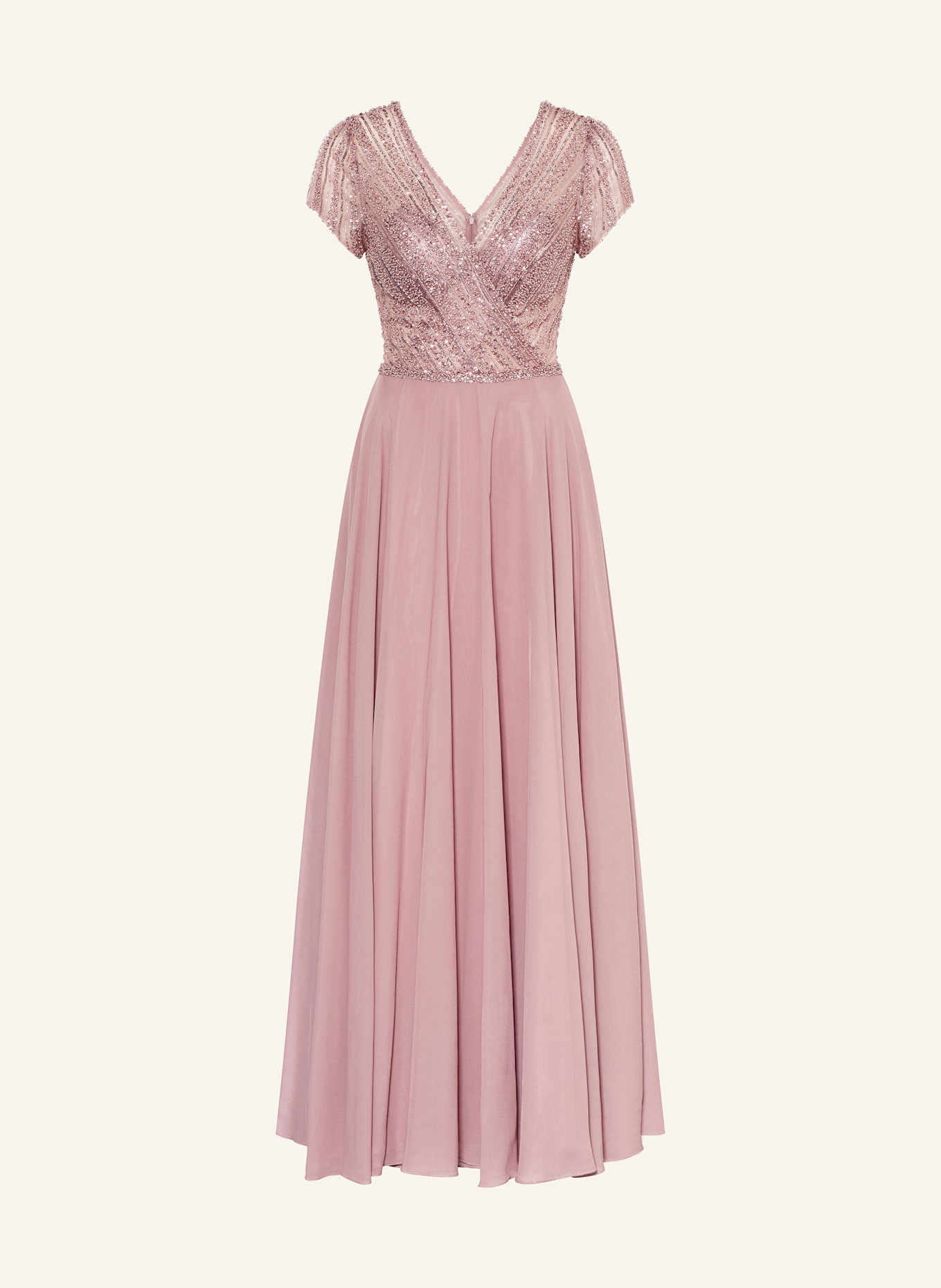 Hey Kyla Abendkleid mit Schmucksteinen und Pailletten: ALTROSA