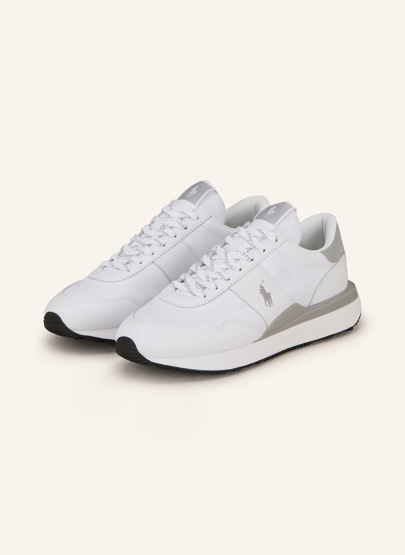 Cream 40 Browne polo-shirts Books Sneakersy TRAIN 89: BÍLÁ/ ŠEDÁ