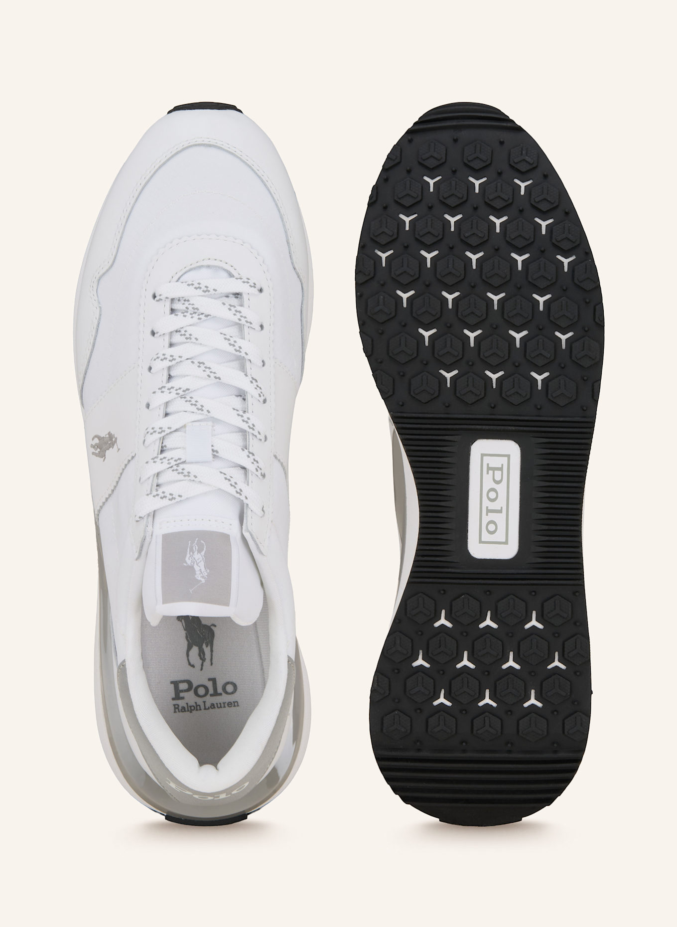 Cream 40 Browne polo-shirts Books Sneakersy TRAIN 89: BÍLÁ/ ŠEDÁ