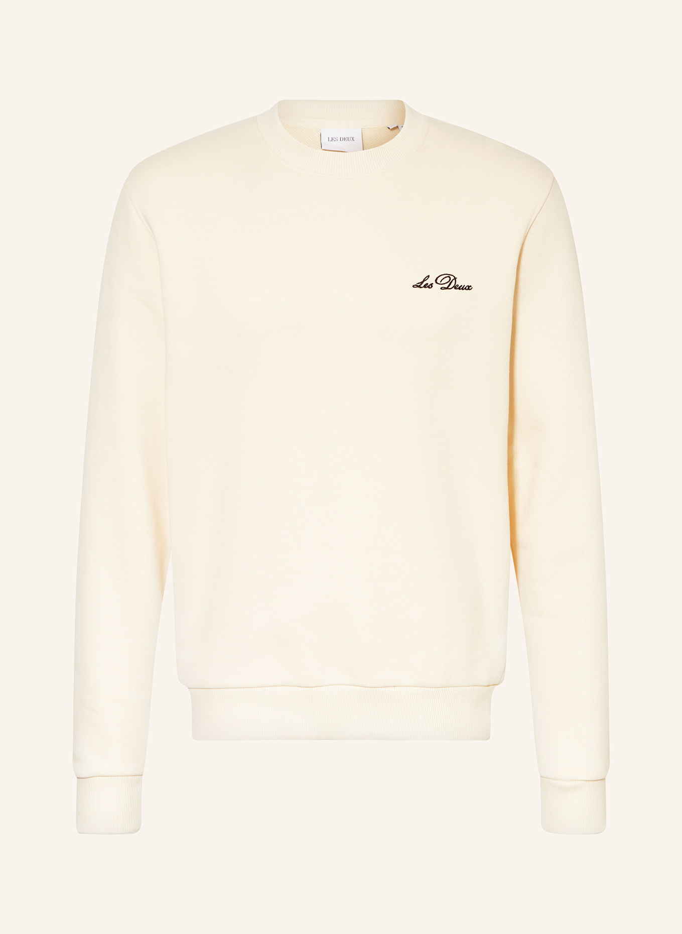 LES DEUX Sweatshirt DIAZ: ECRU