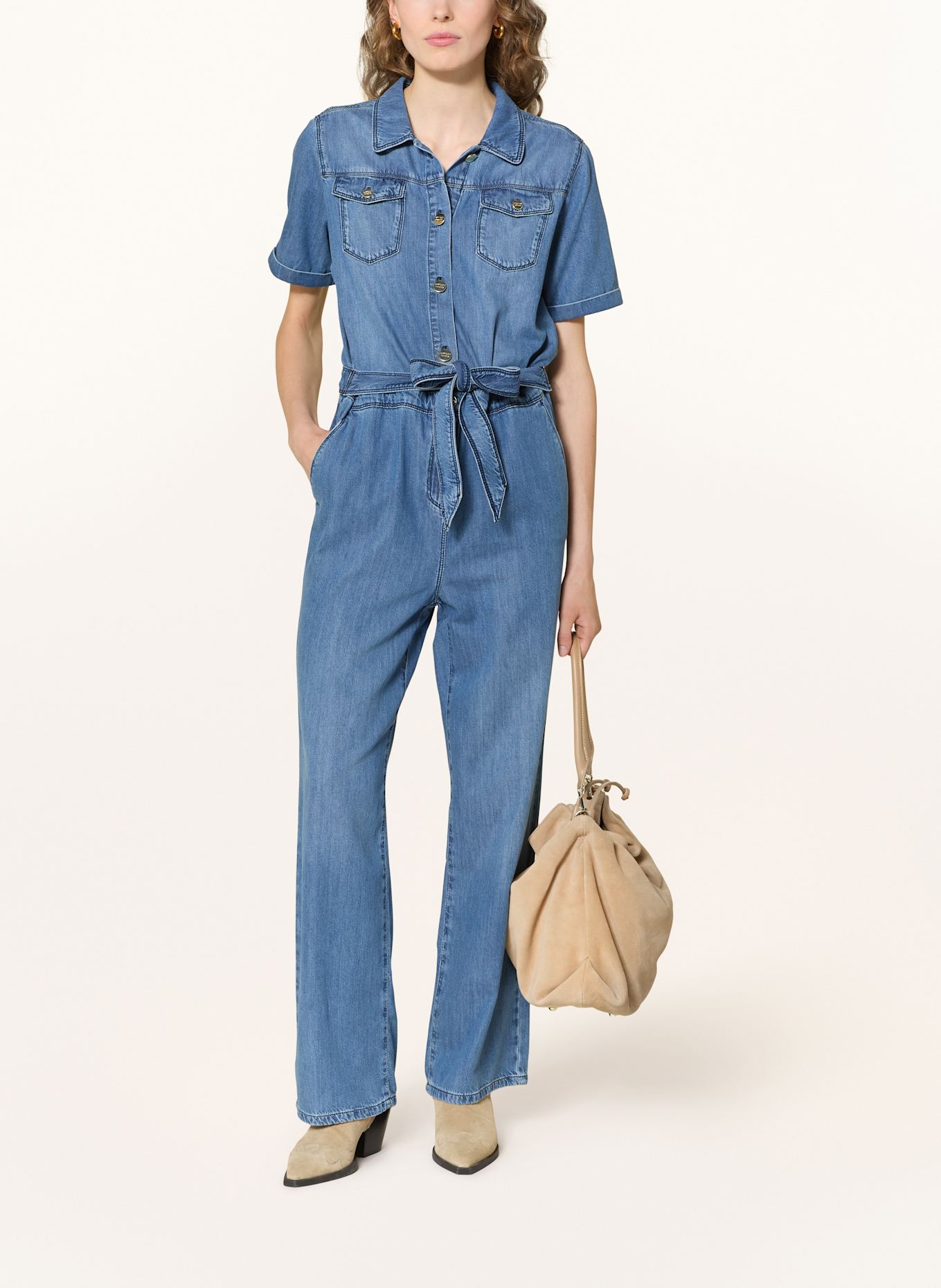 CARTOON Jeans jumpsuit: BLUE