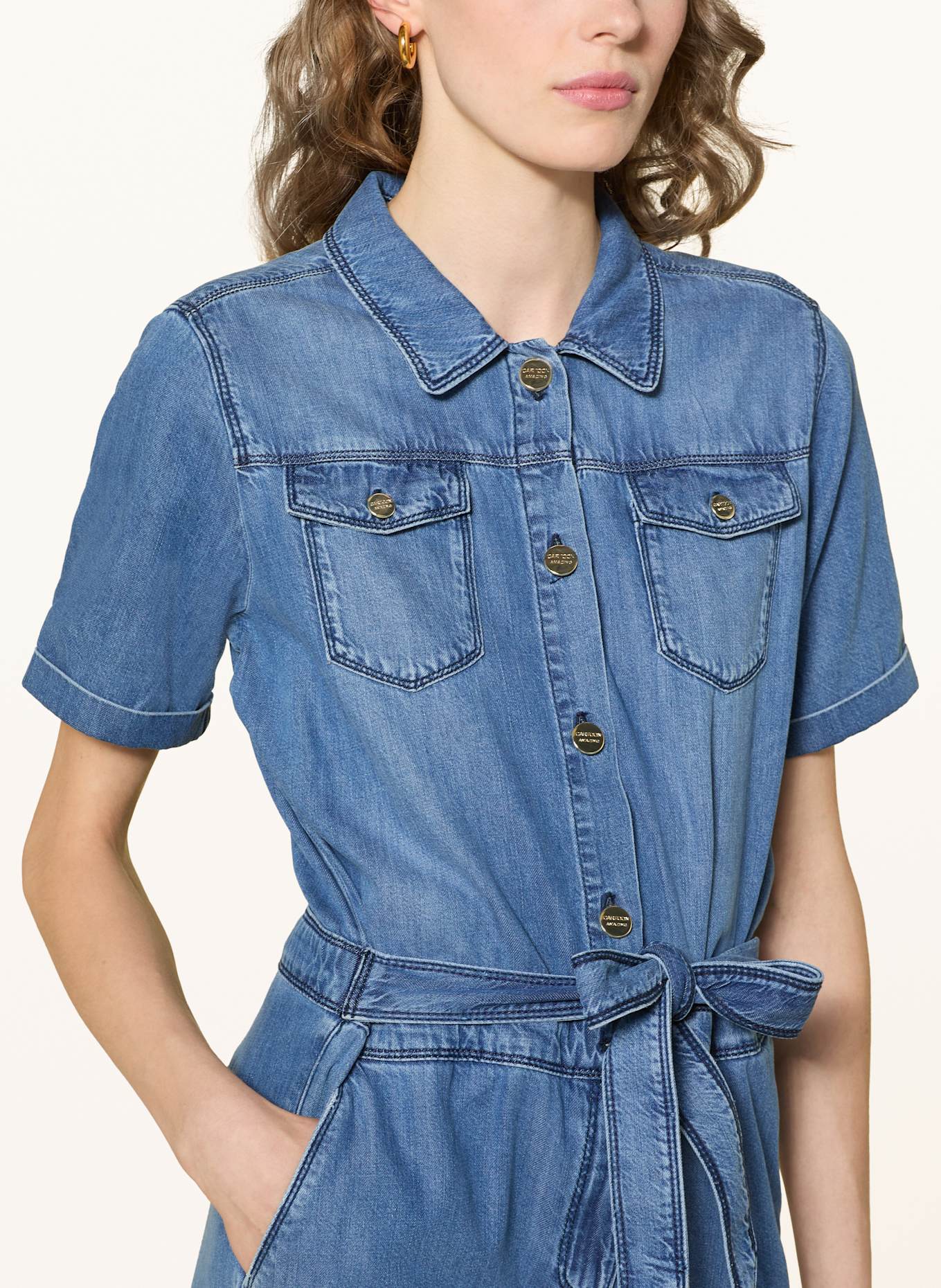 CARTOON Jeans jumpsuit: BLUE