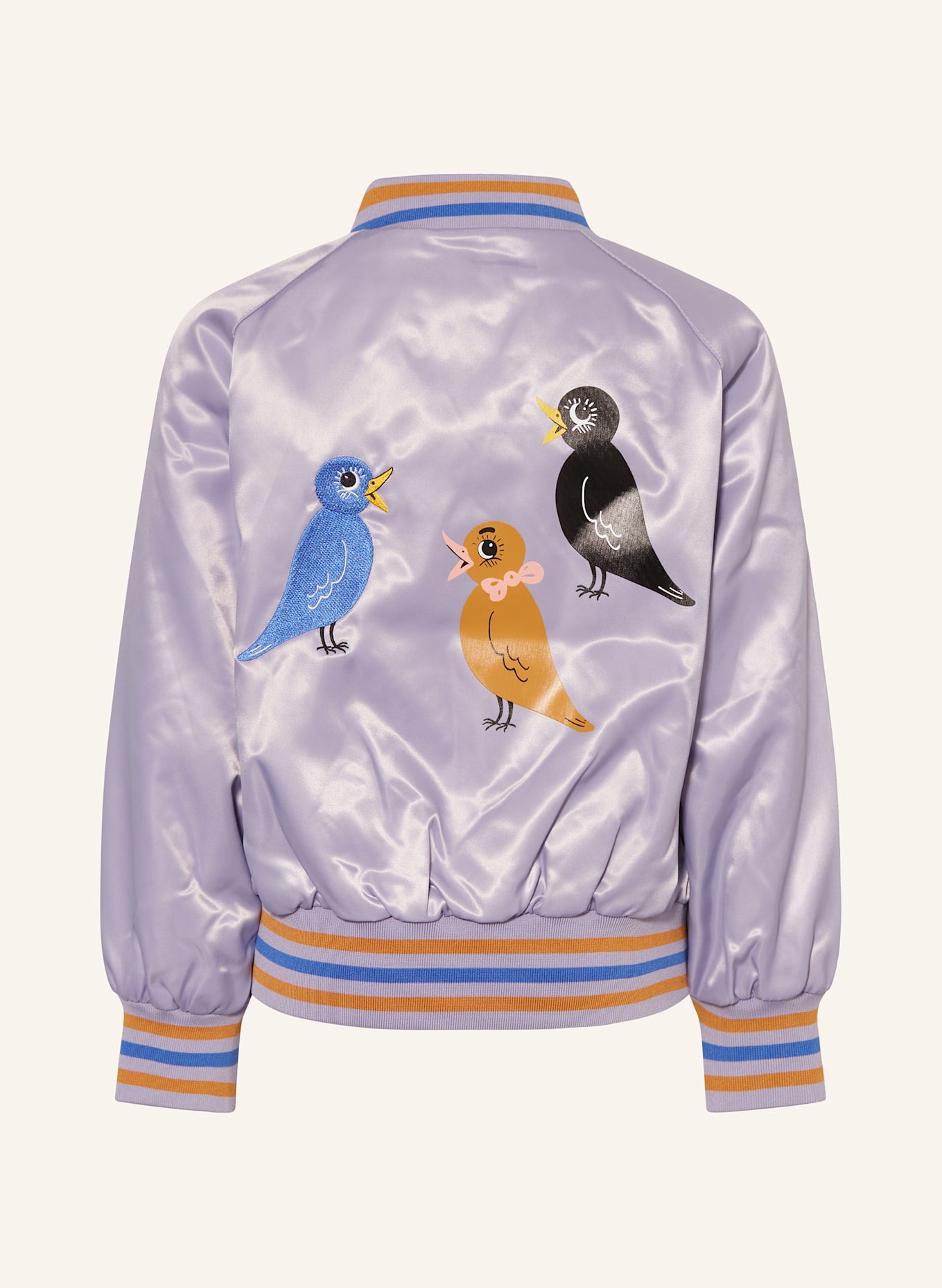 mini rodini College-Jacke: HELLLILA