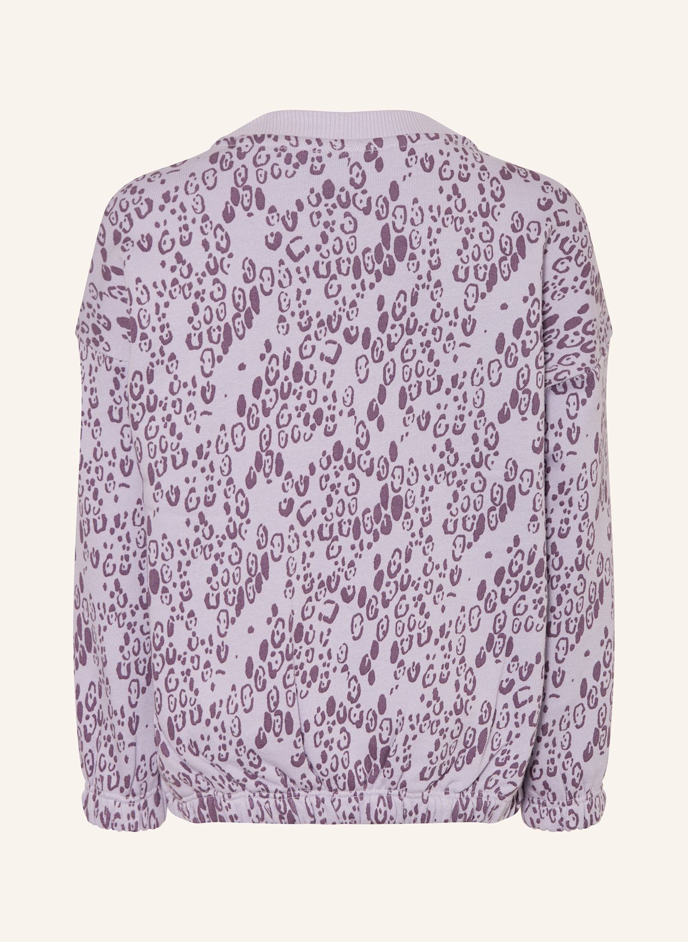 mini rodini Sweatshirt: HELLLILA/ DUNKELLILA